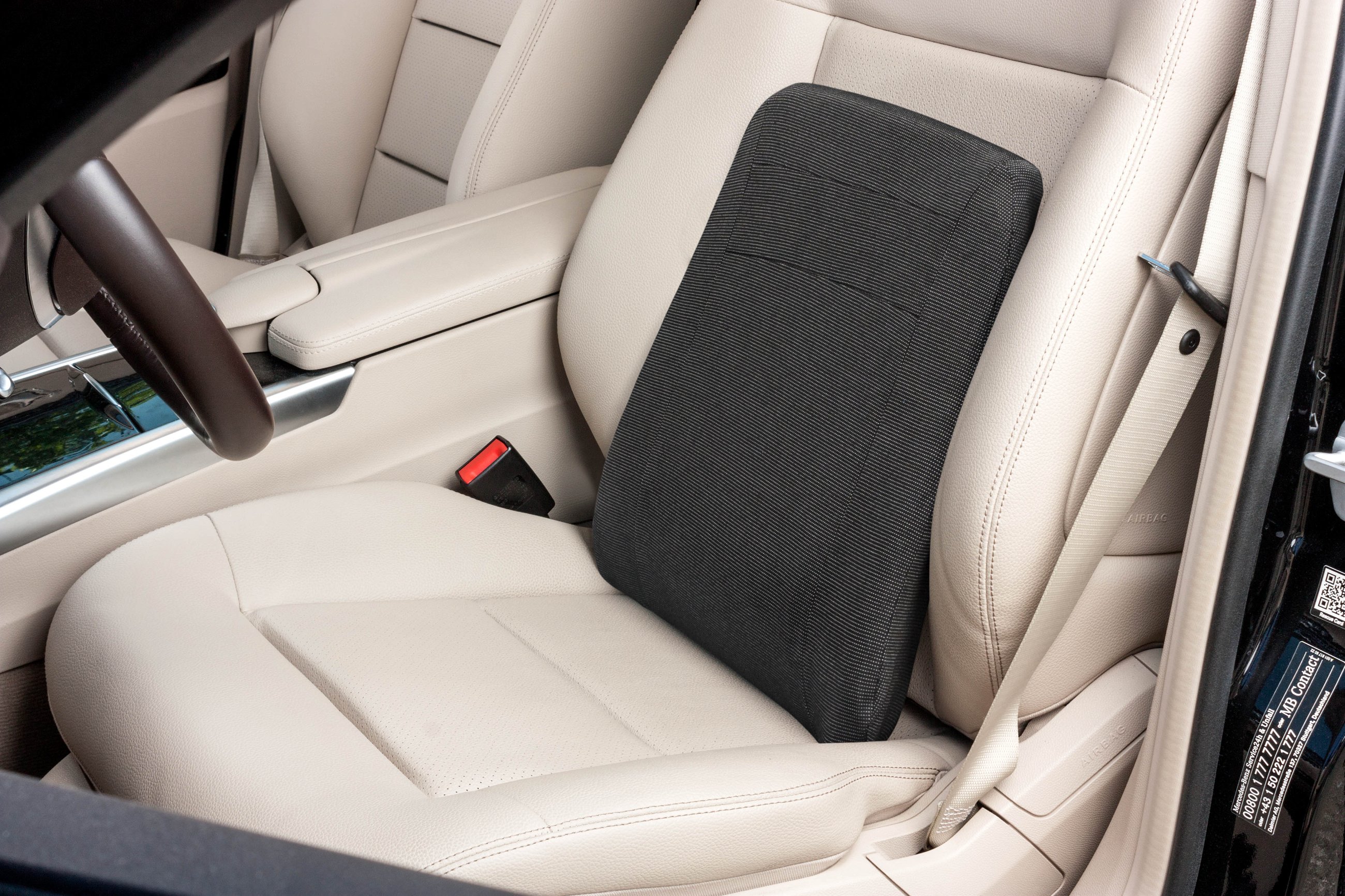 Coussin lombaire Backup Bilo noir