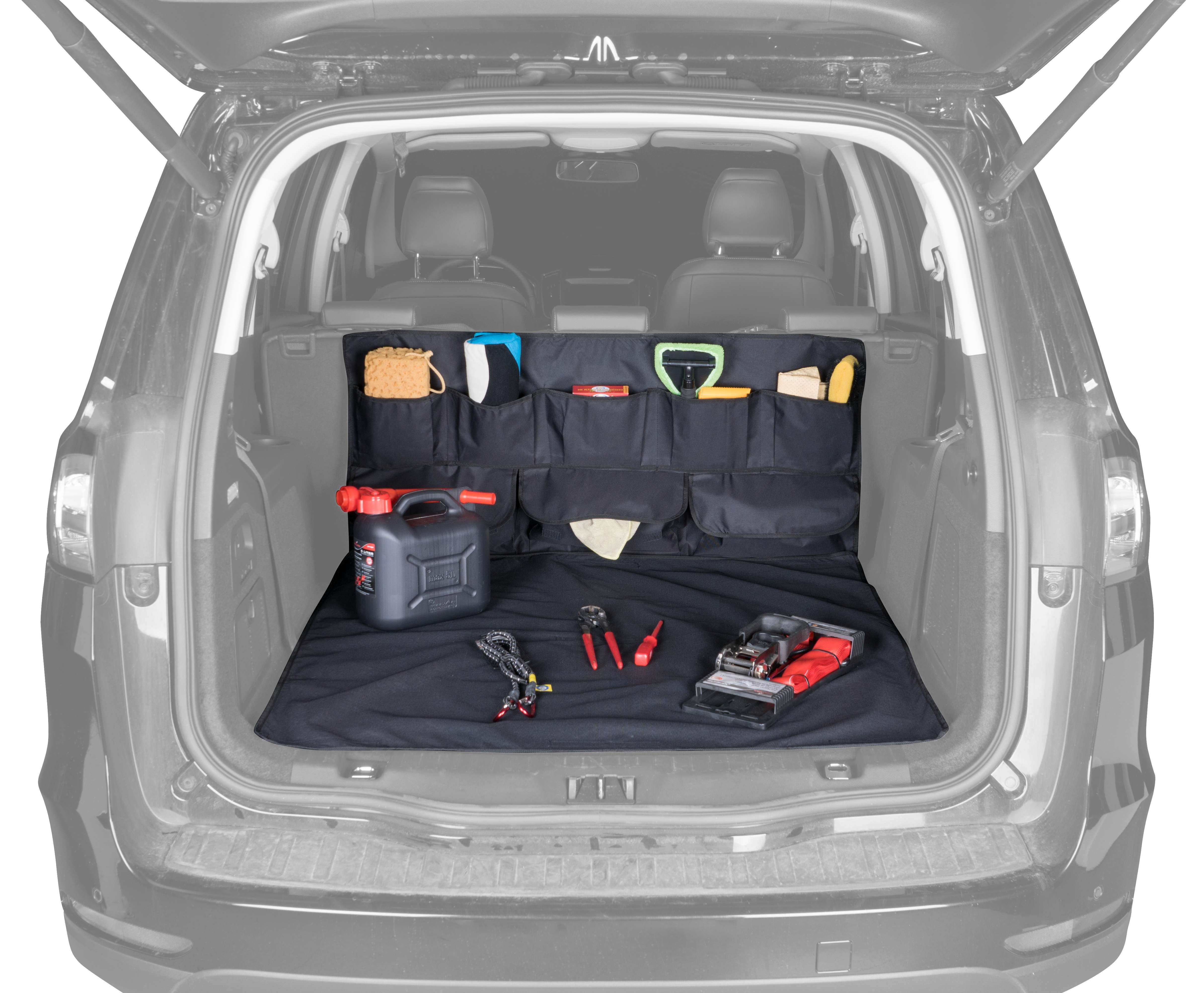 Boot lid with Multiorganizer