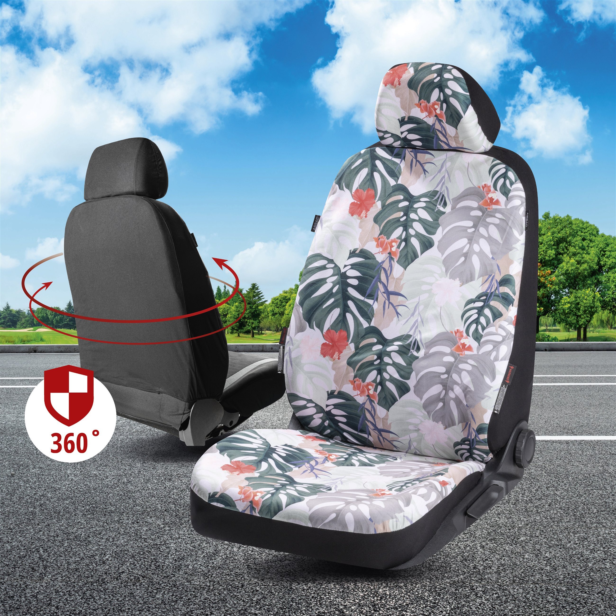 Coprisedili auto Boho per sedile anteriore