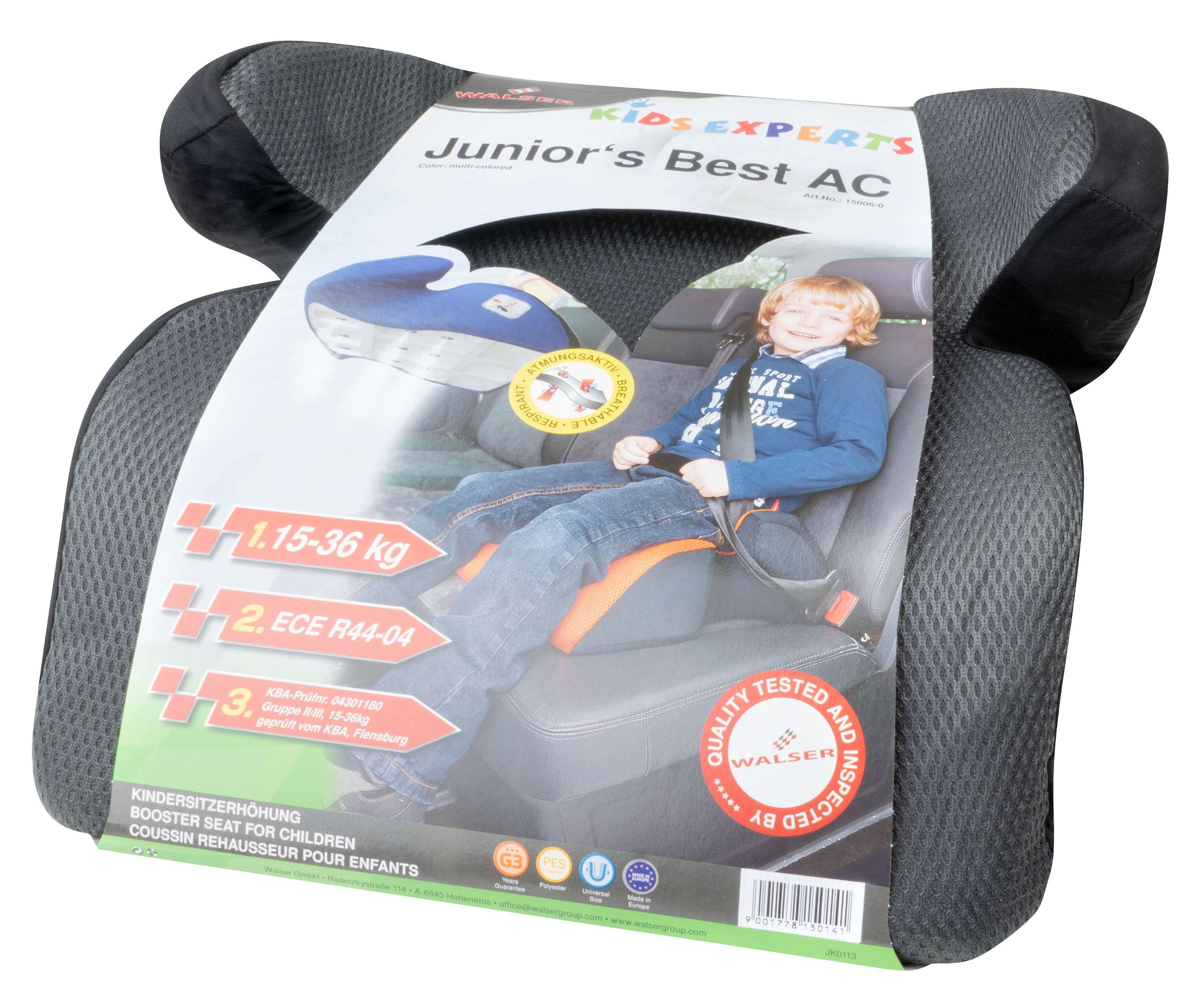Booster seat for children Juniors Best anthracite