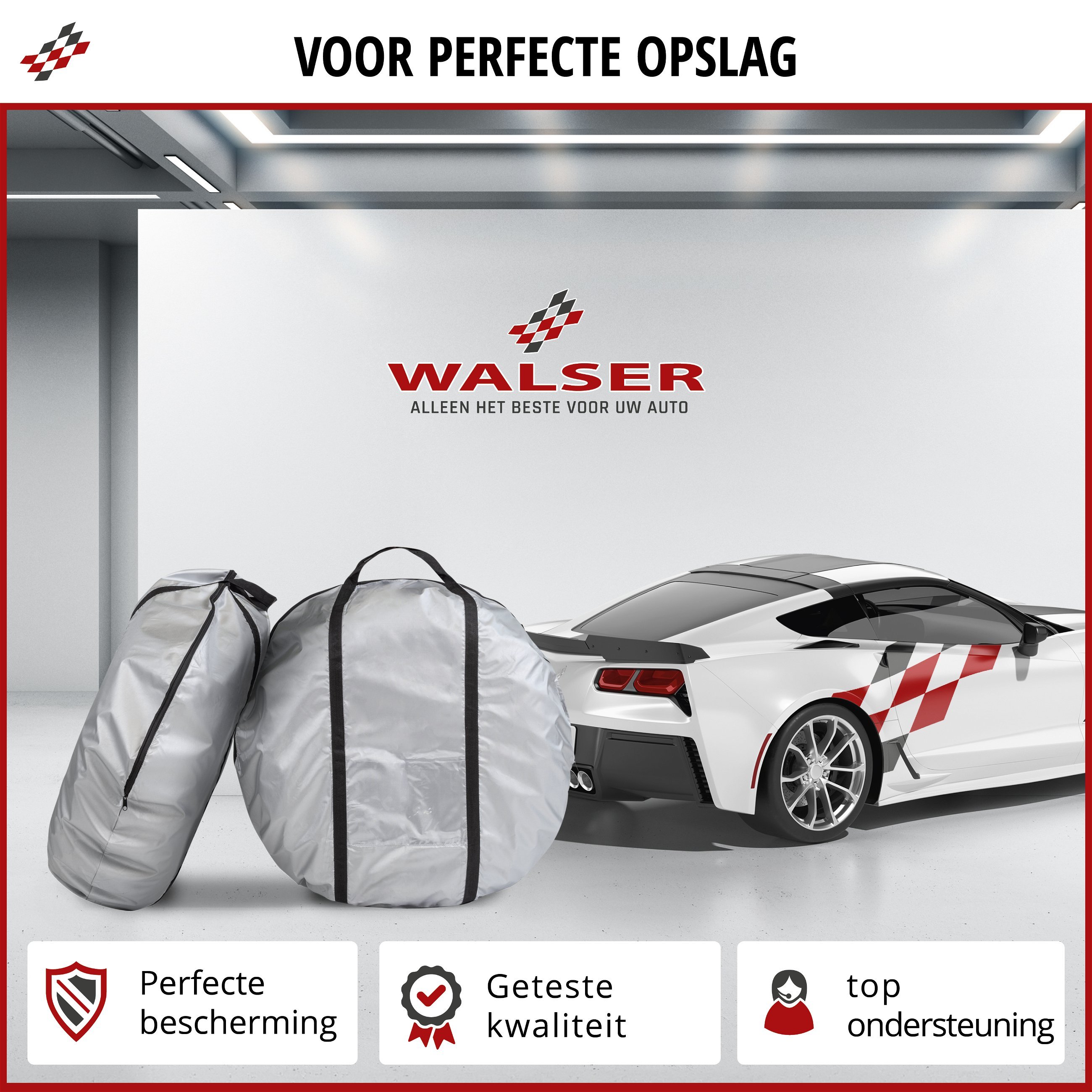 Banden opbergzak set van 2 maat XL, robuuste en waterdichte banden beschermhoes, bandentas met rits 19-20 inch