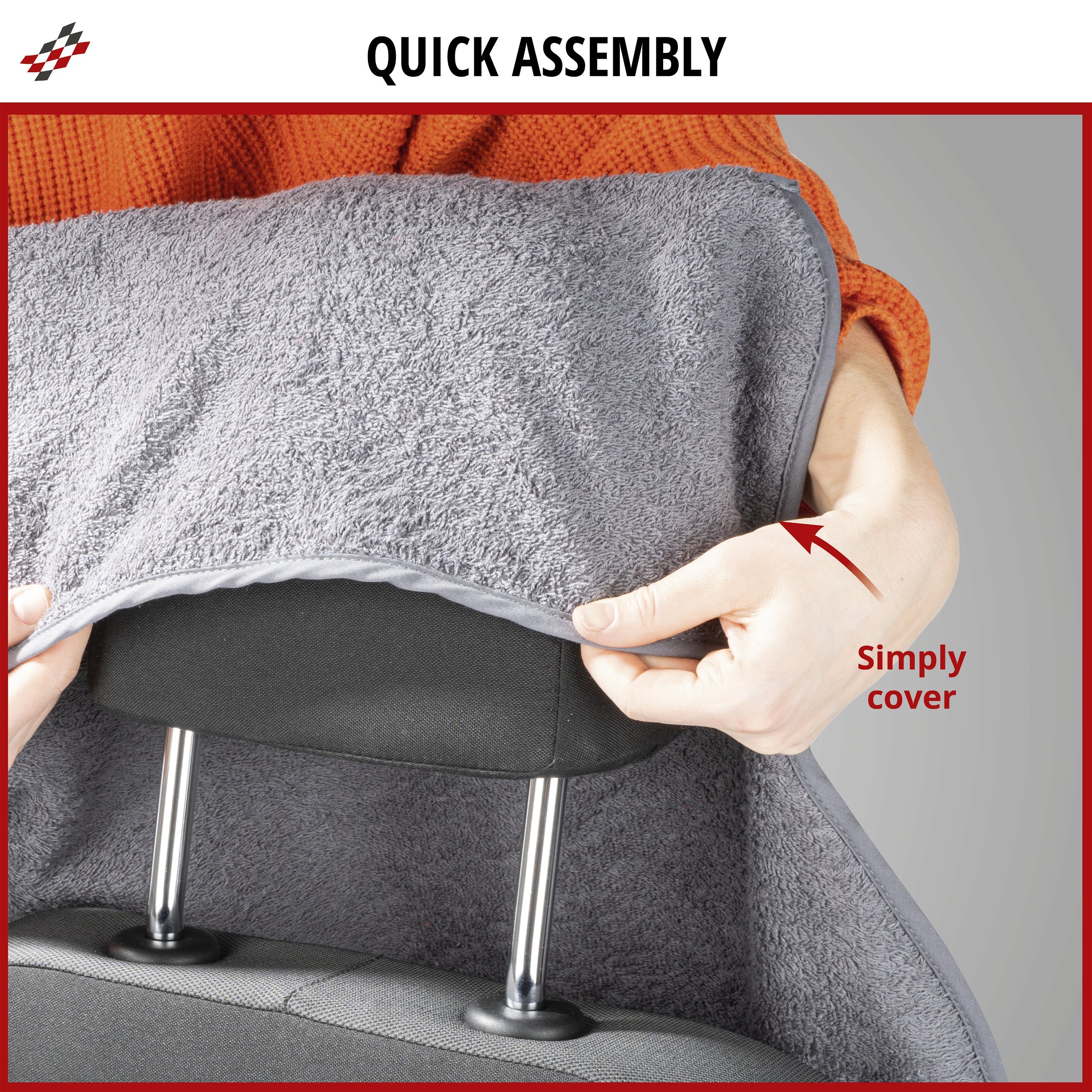 Car Seat cover Multicover grey