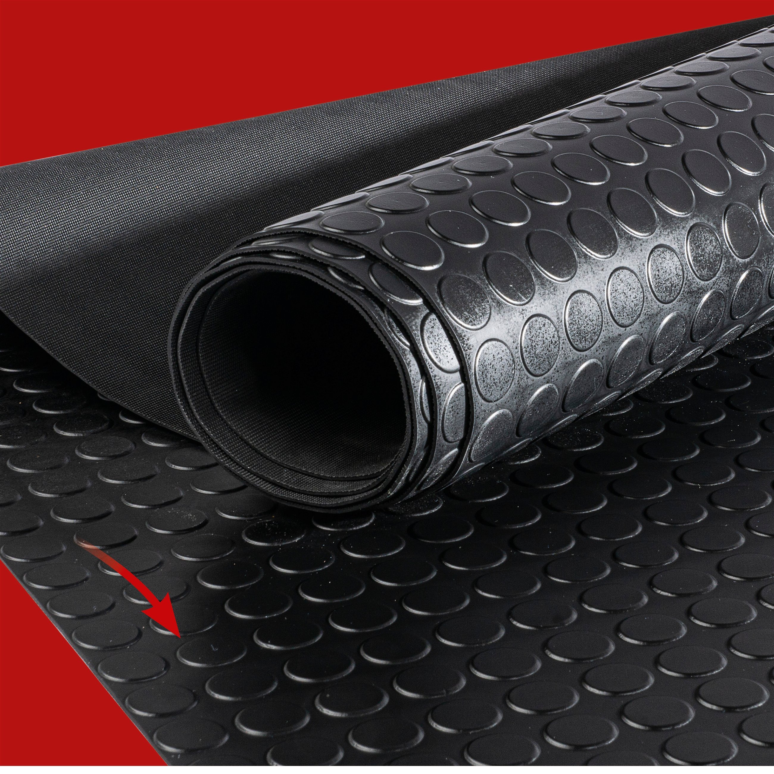 Tapis de voiture Coin 100x150 cm universel noir