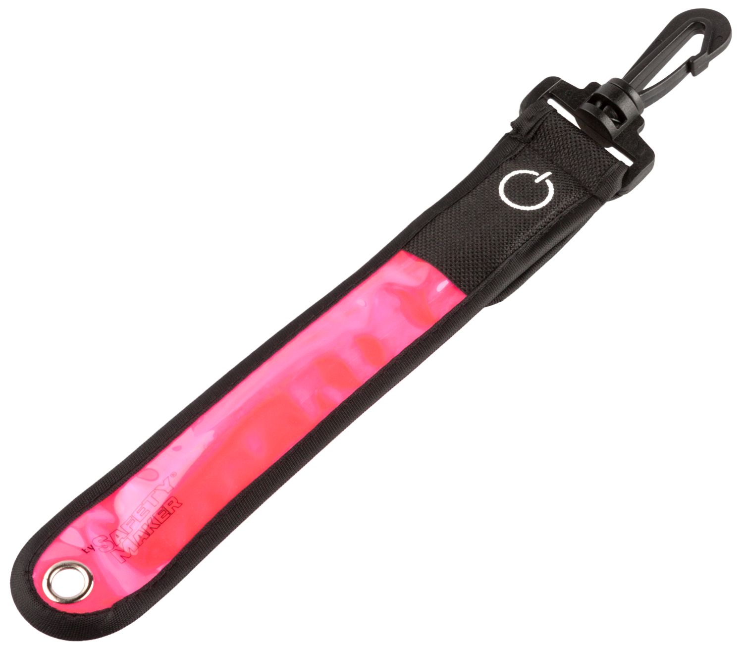 Twinkle LED Anhänger, Sicherheitsclip, Blinklicht pink