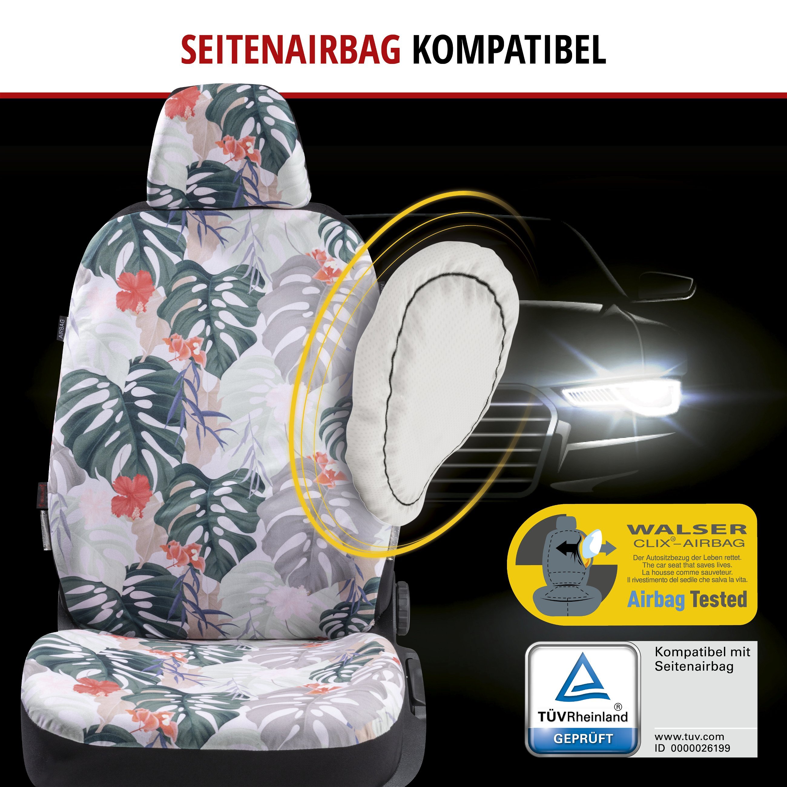 Auto-Schonbezüge Mandala-Libelle Und Blumen Sitzbezug Auto Vordersitze  Wasserdicht Autositz Schonbezug Für Anhänger, Wohnmobil, Wagen, 52X138Cm :  : Auto & Motorrad