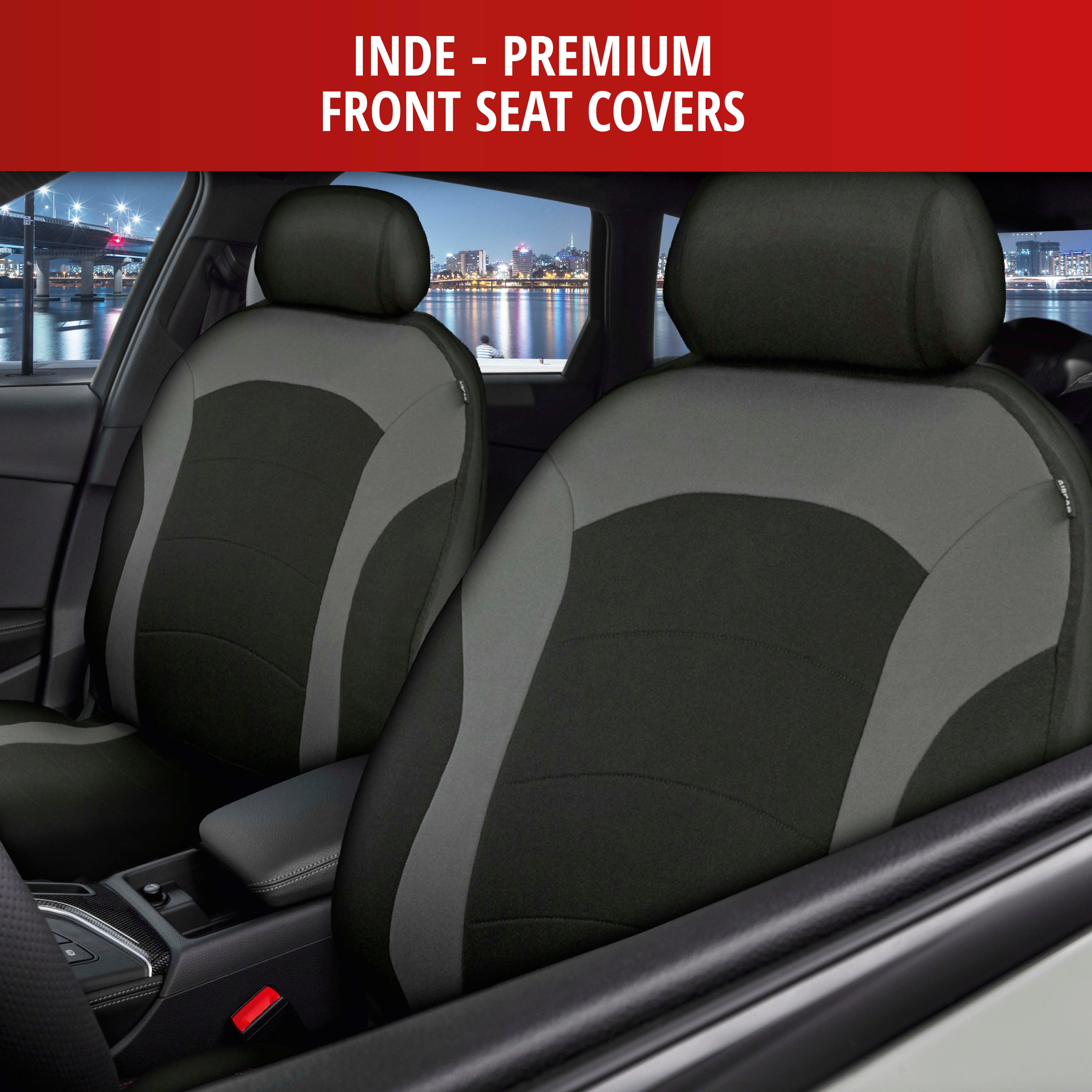 ZIPP IT Premium Inde Car Seat covers for two front seats with zipper system