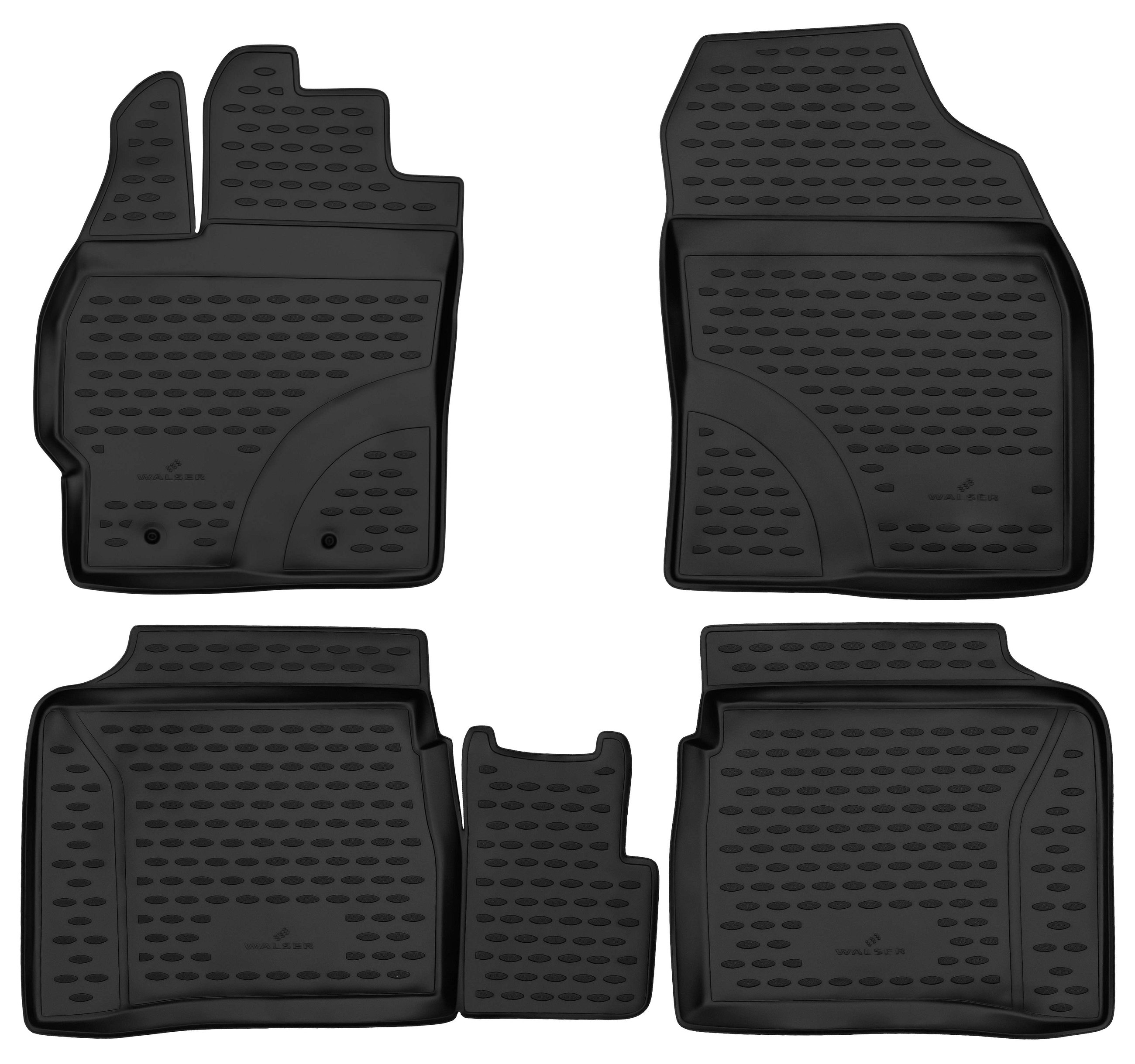 Tapis en caoutchouc XTR pour Toyota Prius 06/2008-Auj.