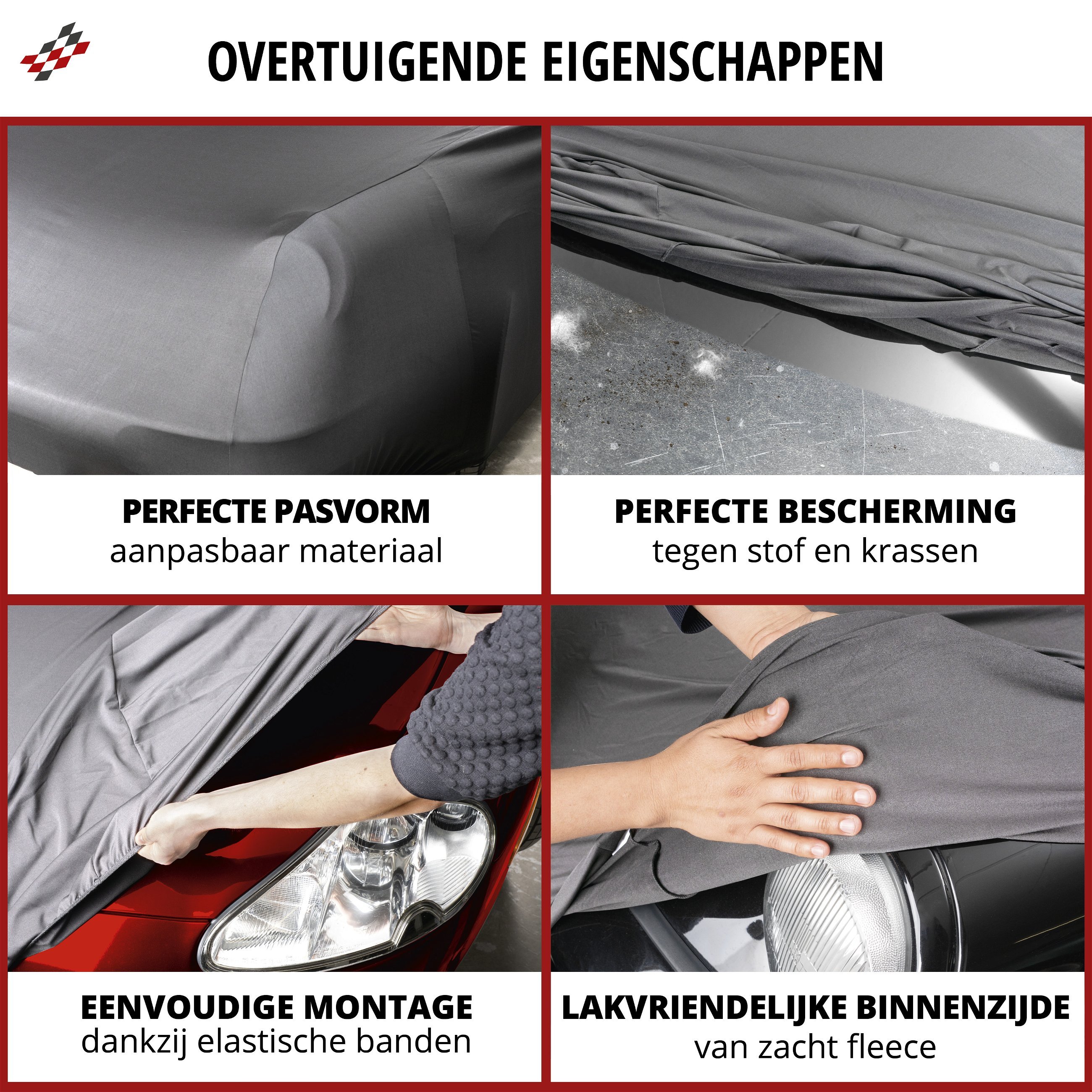 Overtrek Indoor Stretch Plus SUV sitze S antraciet