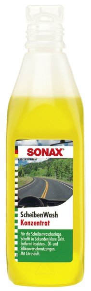 SONAX Scheiben Wash Konzentrat mit Zitrusduft 250 ml