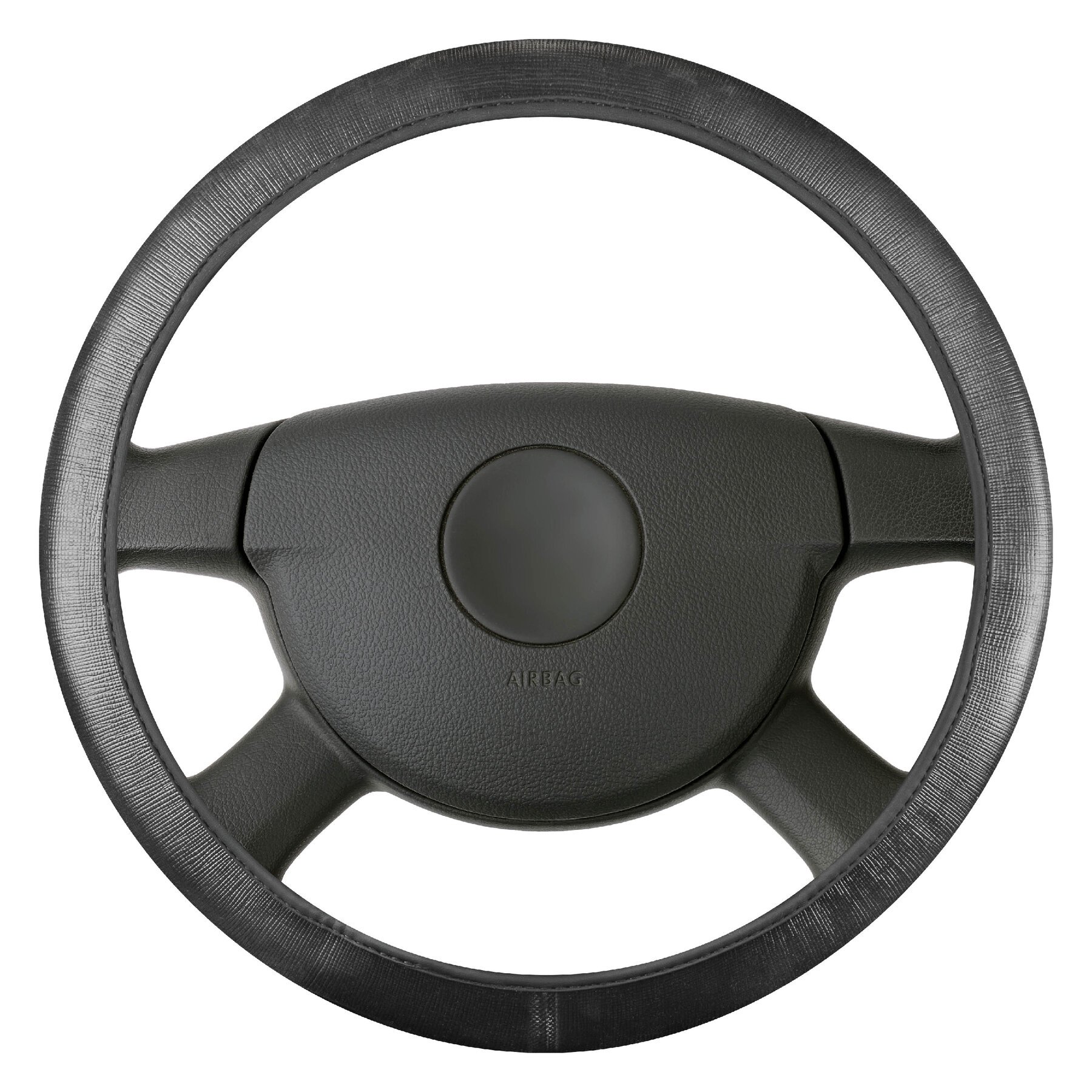 Steering wheel cover Soft Grip Canvas - 38 cm black, Steering wheel covers, Comfort in the car, Comfort & Accessories