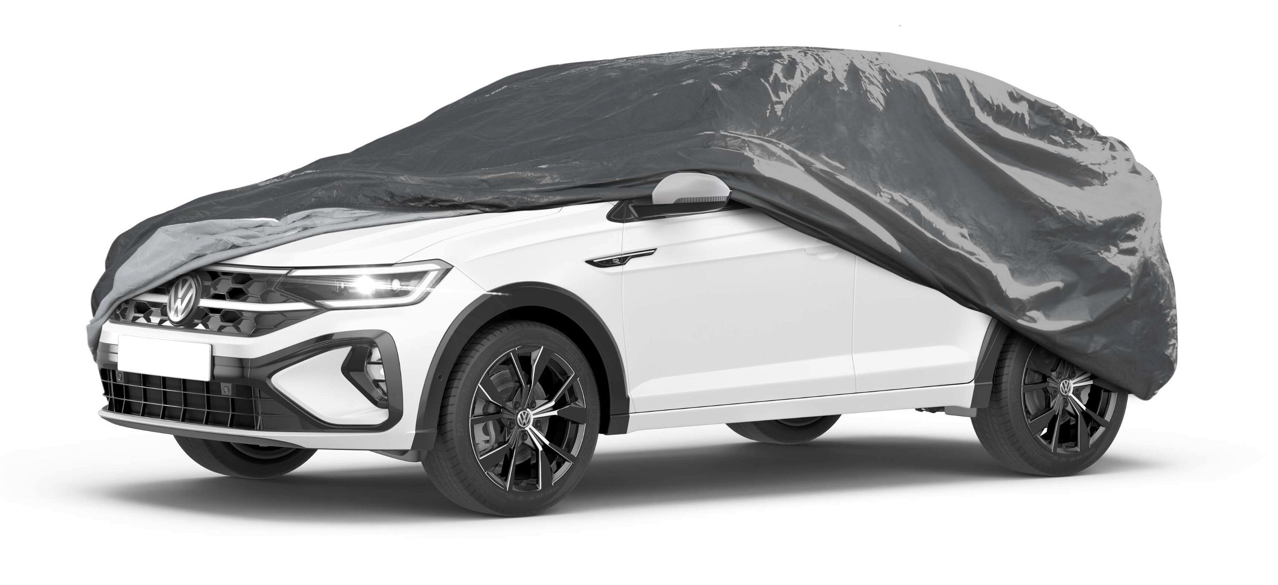 Car cover All Weather Basic, car cover full garage SUV size S grey
