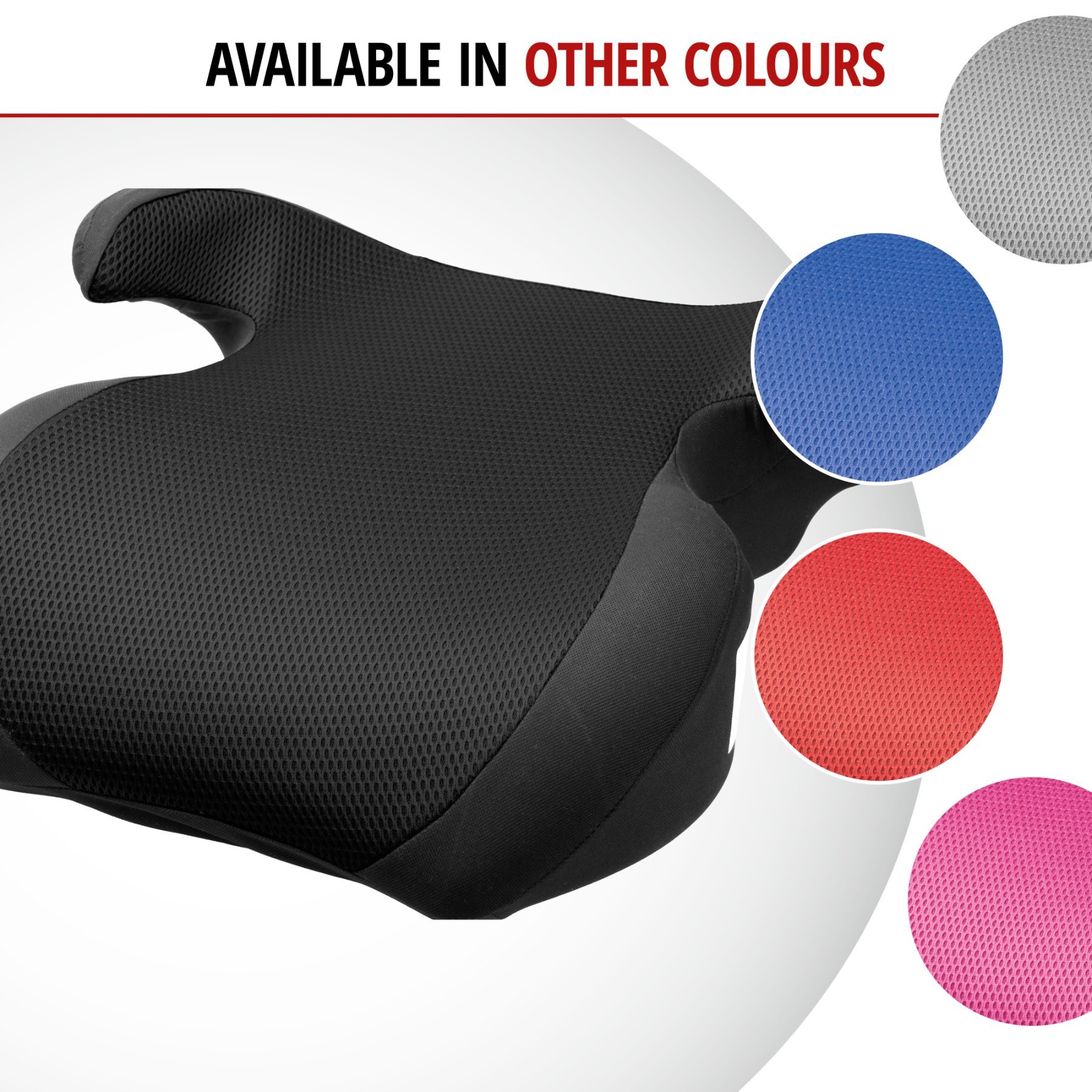 Booster seat Lino black/black
