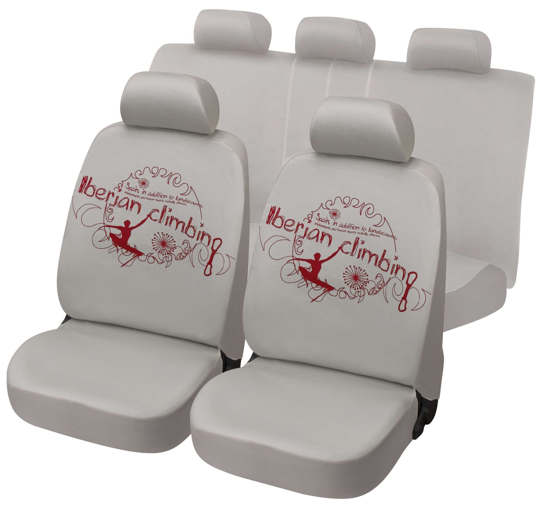 Car Seat cover Iberian complete set in cotton