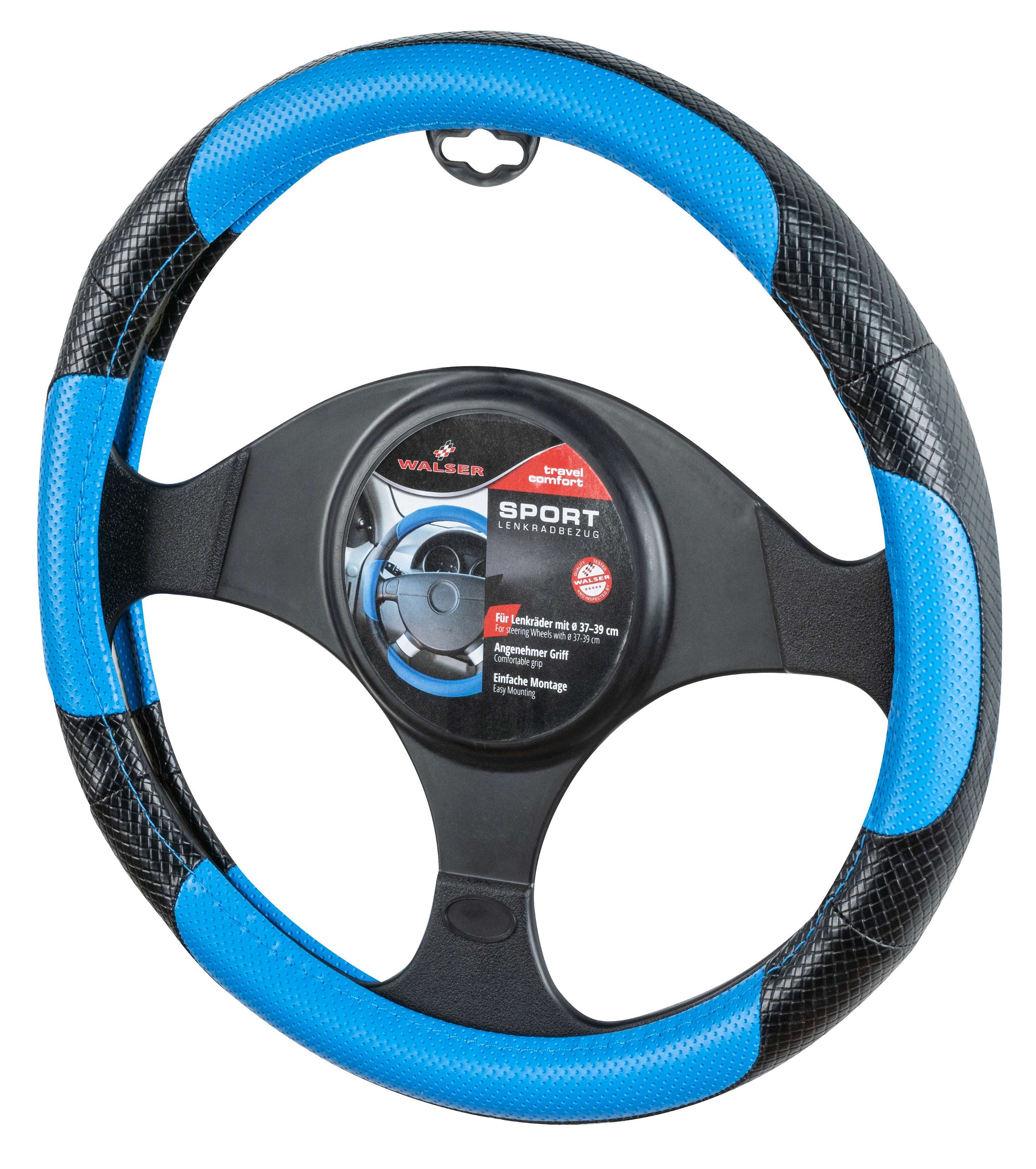 Lenkradbezug Lenkradhülle Sport blau | Lenkradschoner | Komfort im Auto |  Komfort & Zubehör | Walser Online Shop