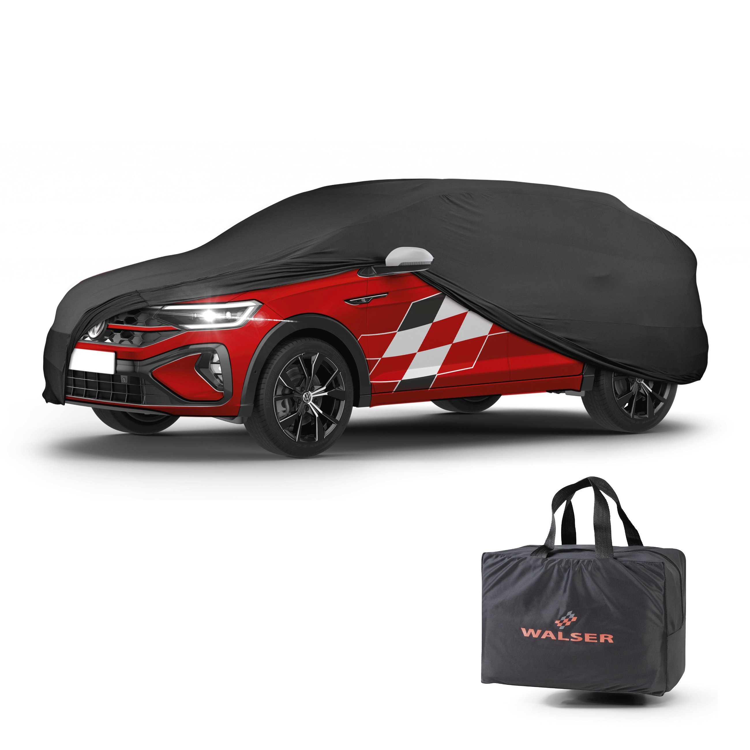 Telone protettivo Indoor Stretch Plus SUV dimensione S nero