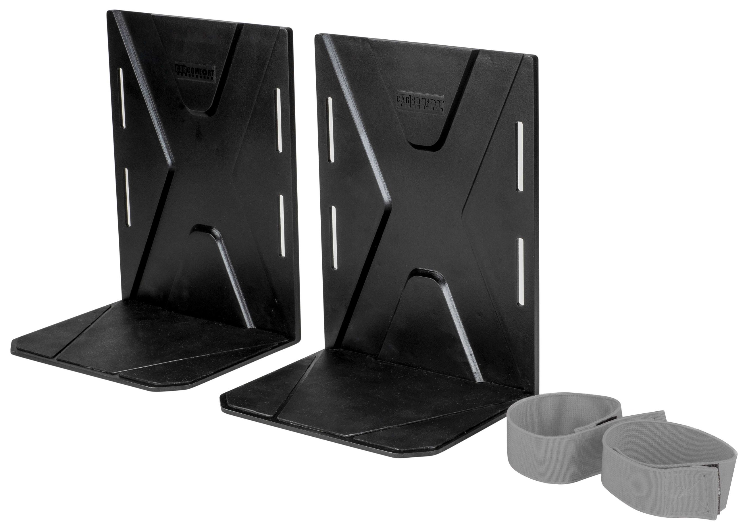 Organizzatore del bagagliaio Fast 2x S 2x fascia elastica nero/grigio