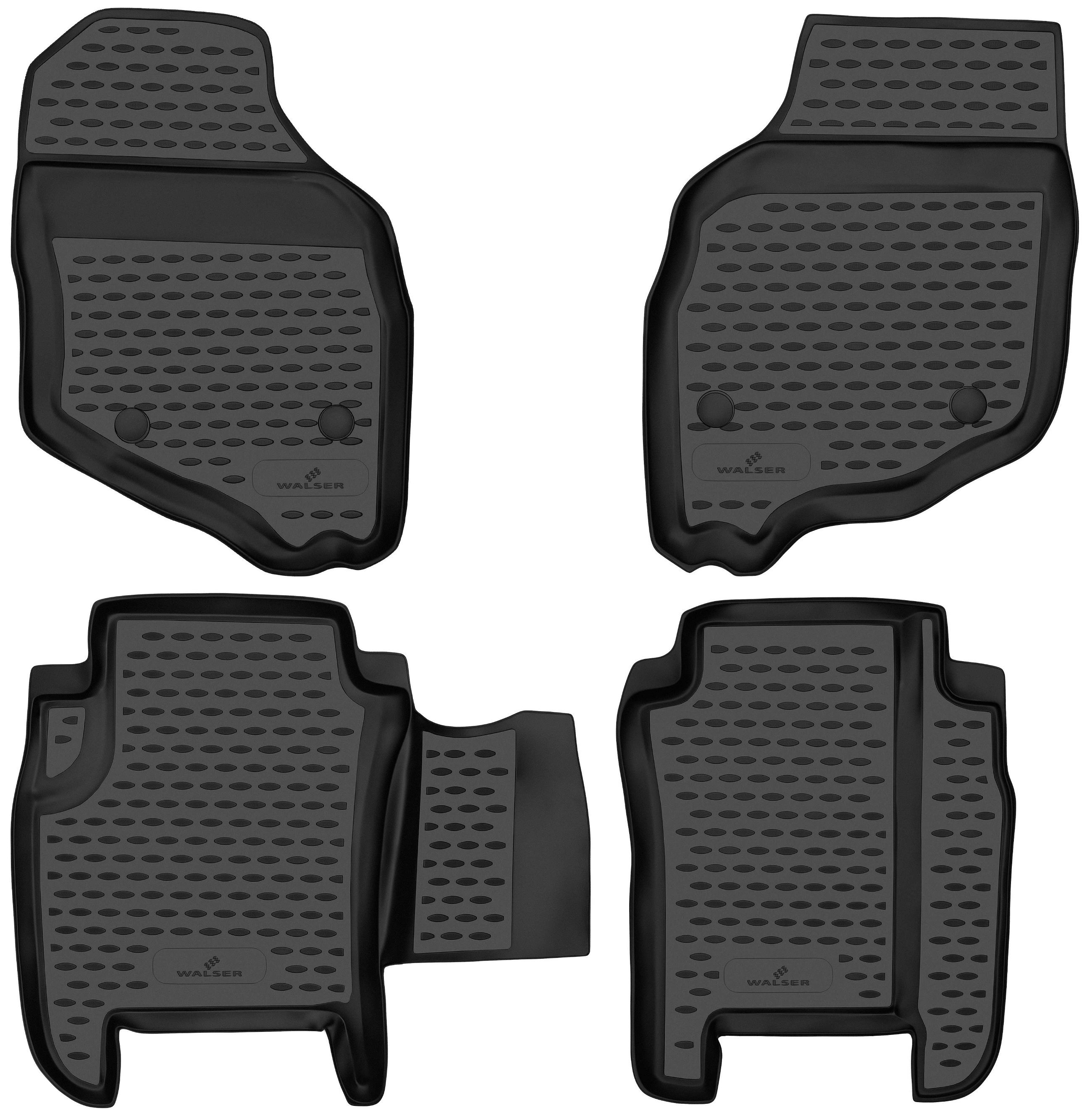 Tappetini in gomma per auto su misura XTR per Honda Jazz II 06/2001 - 12/2008