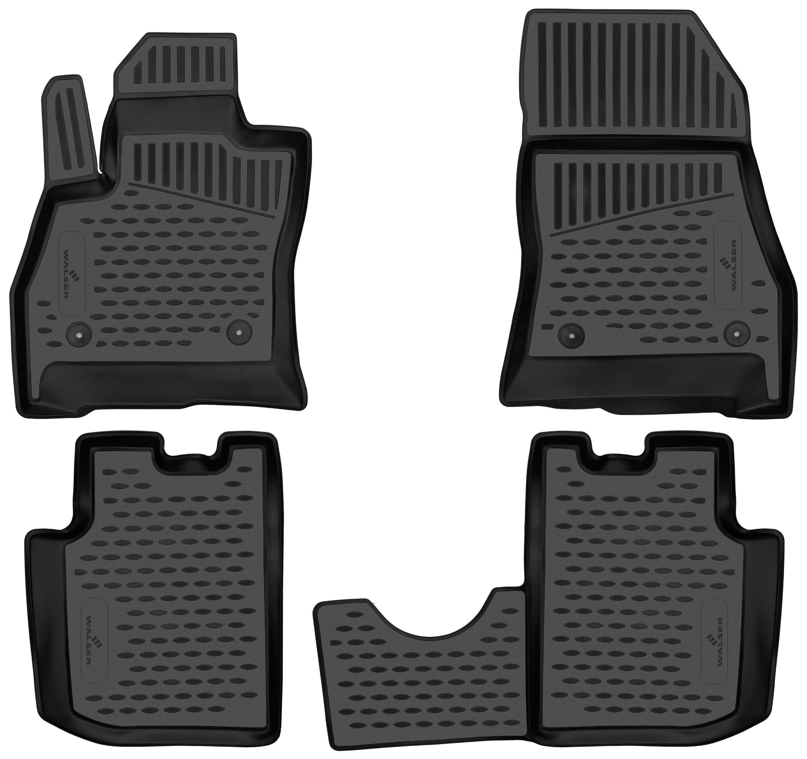 Rubberen Voetmatten XTR geschikt voor Fiat 500L 09/2012 - Vandaag
