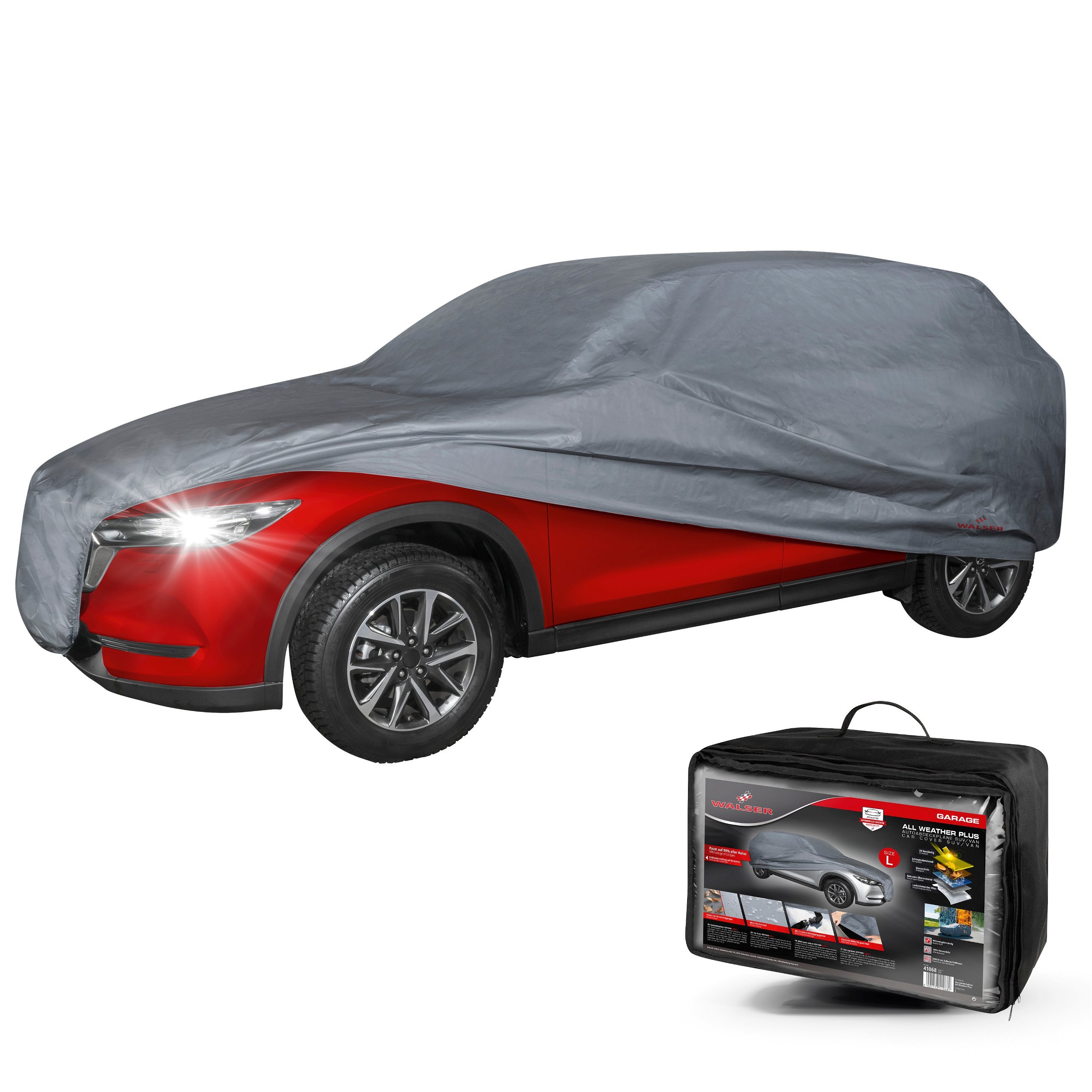 Car tarpaulin All Weather Plus SUV size L grey