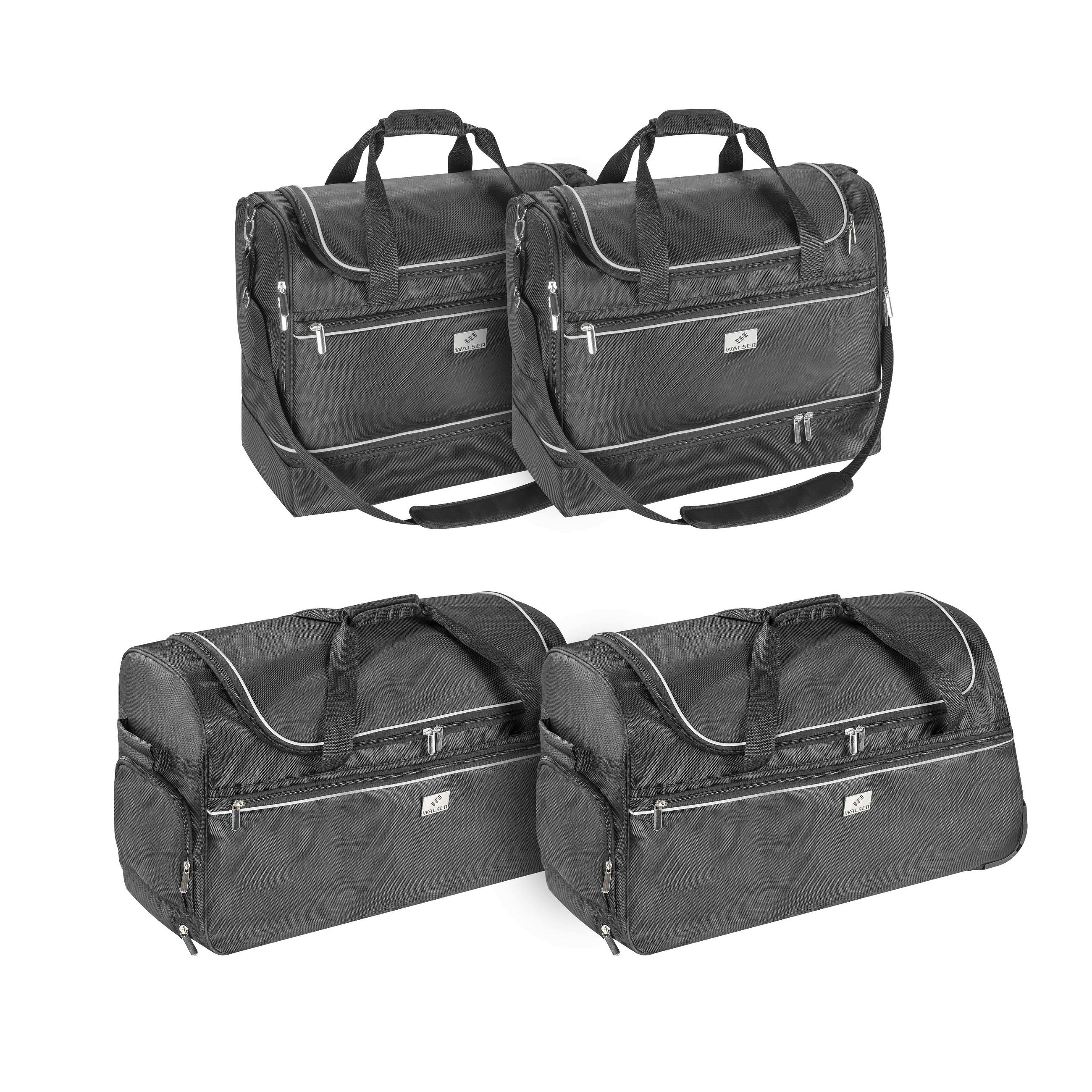 Carbags Set di Borse da Viaggio per BMW X1 II nero