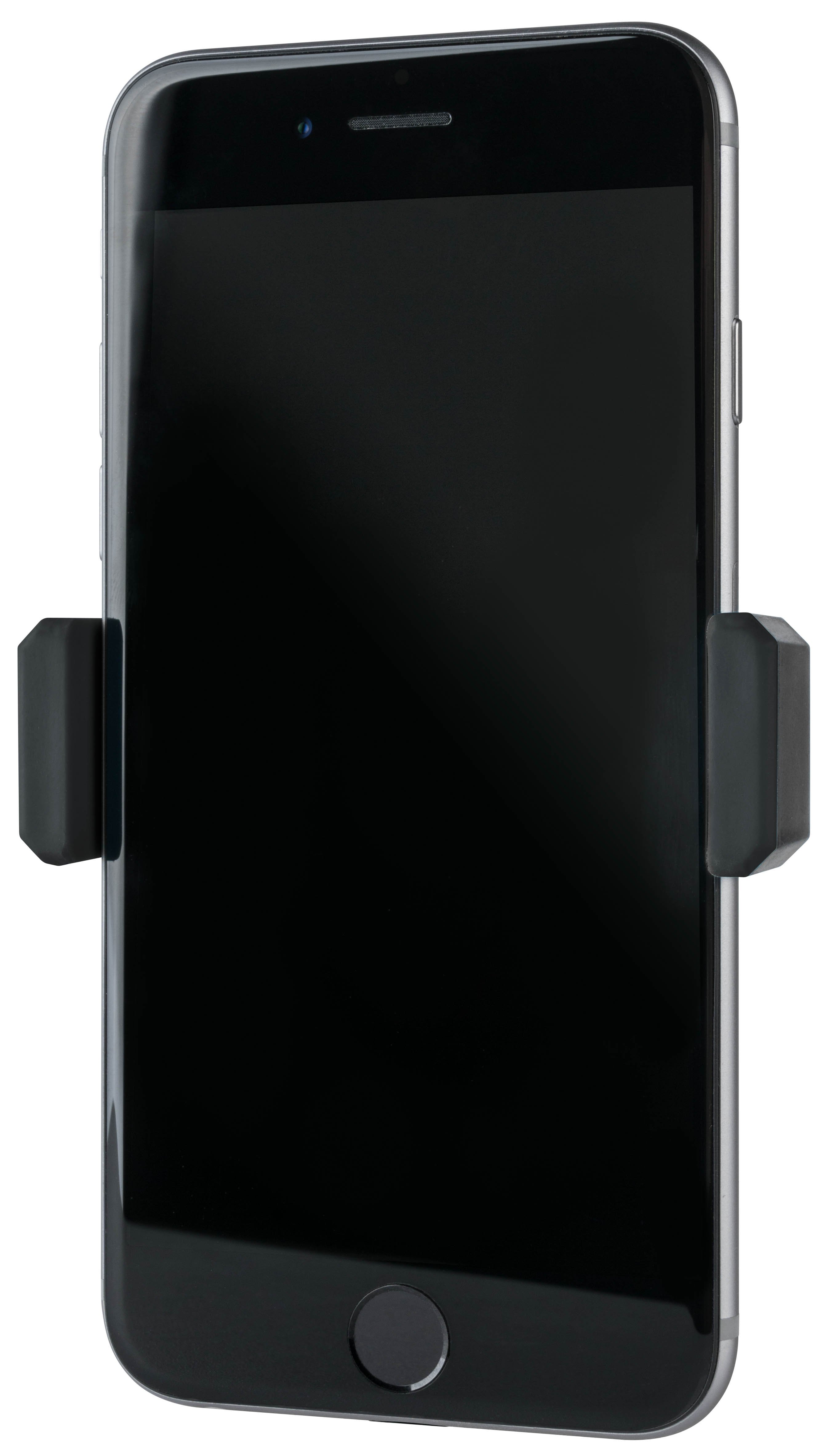 Telephone holder Clip it approx. 73x67x31 mm 54-85 mm wide black