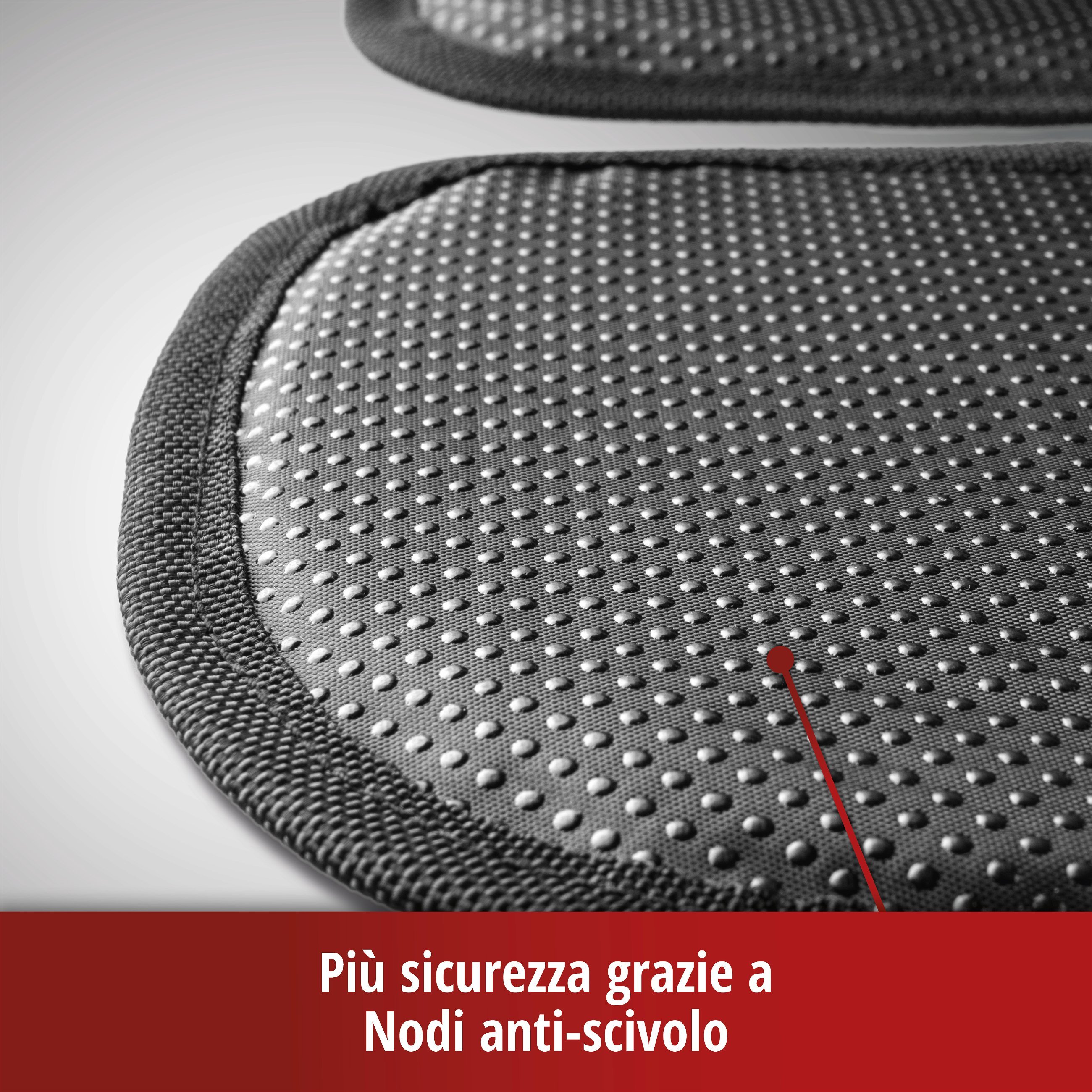 Cuscino per seggiolino Tidy Fred, cuscinetto protettivo per bambini grigio/nero