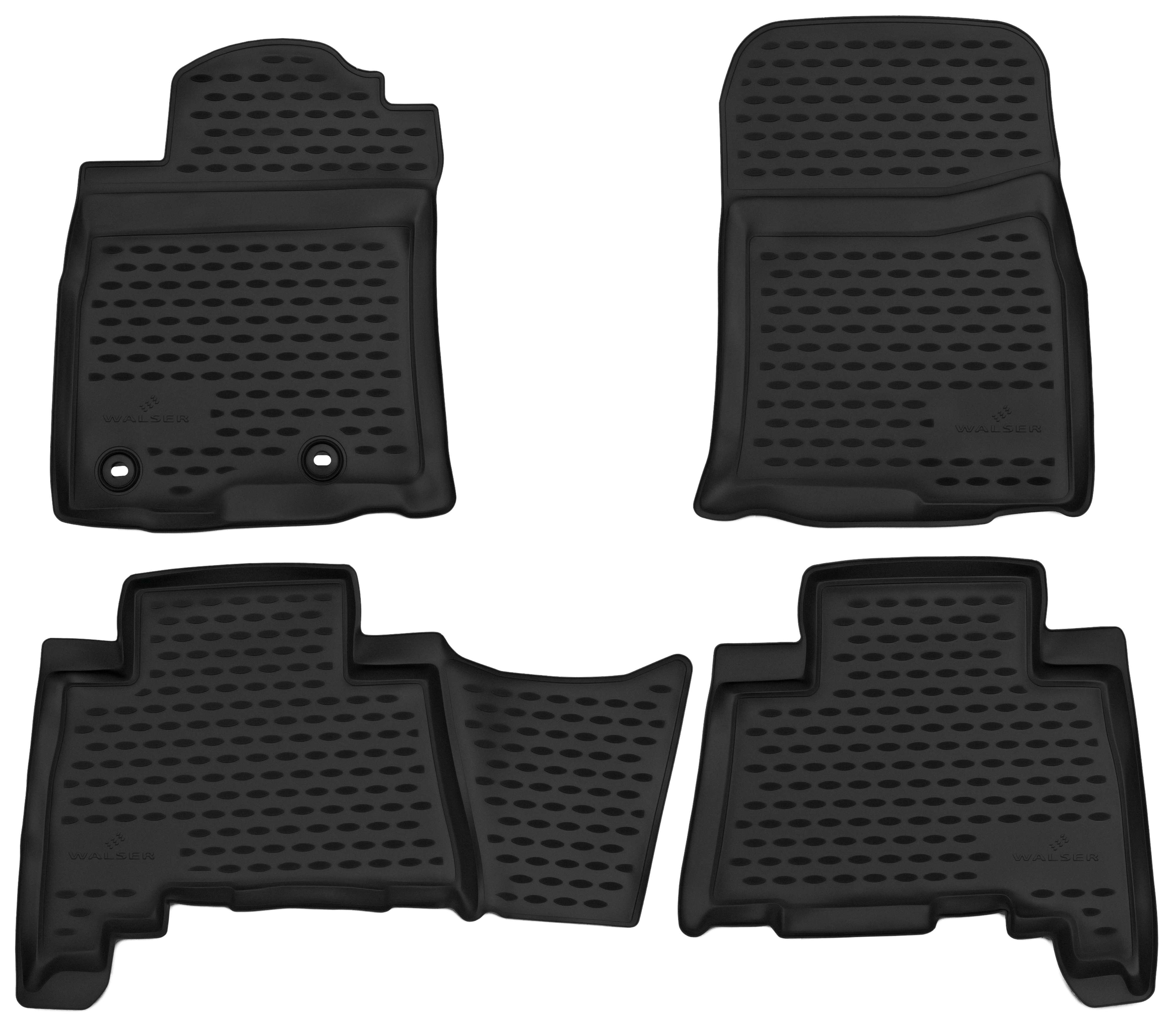 XTR Rubber Mats for Toyota Land Cruiser (J15) 07/2009-Today