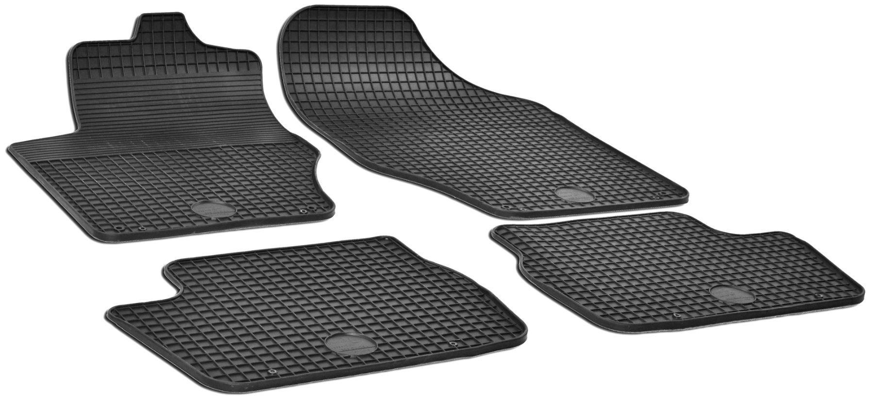 RubberLine rubberen voetmatten geschikt voor Citroen C4 II 02/2009-2018, Citroen DS4 03/2011-12/2018, Peugeot 308 I 09/2007-2013