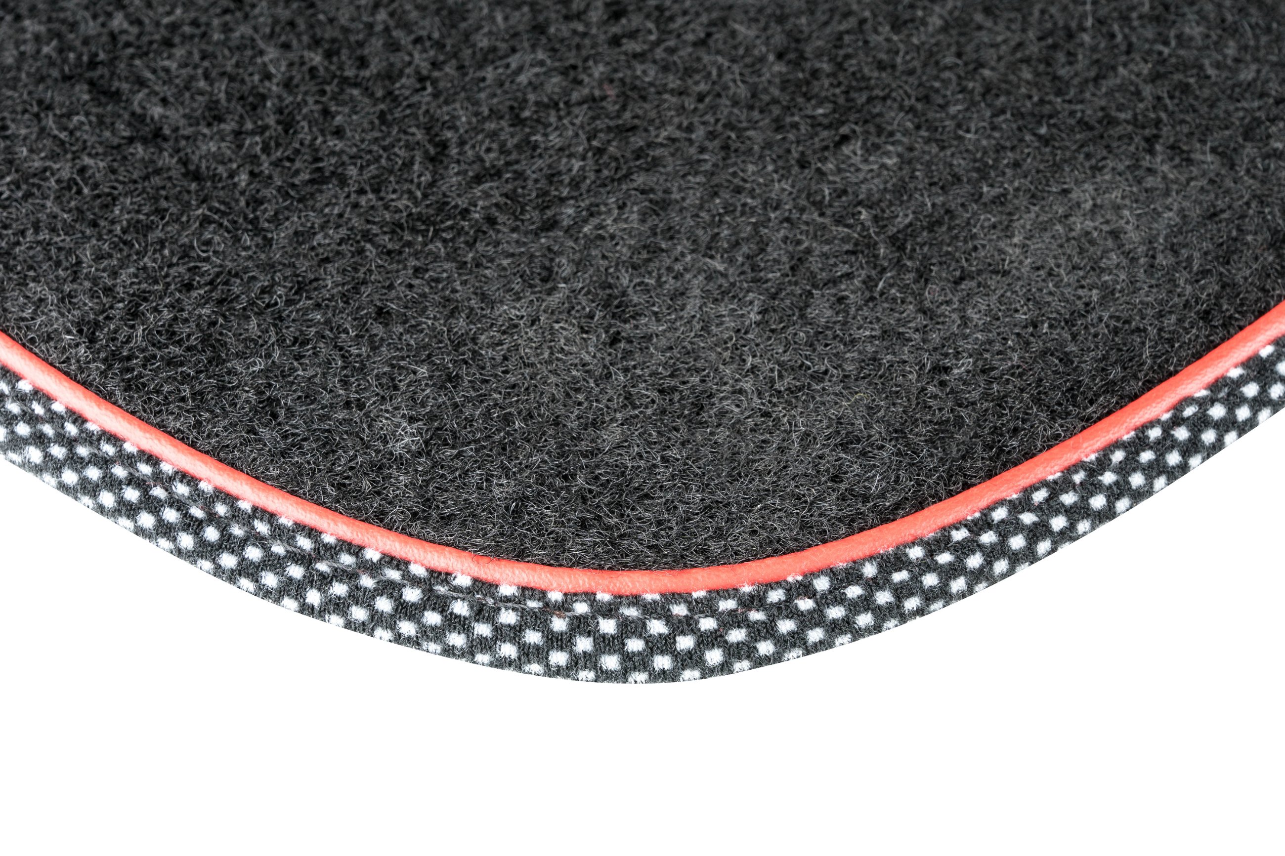 Tapis de voiture The Race noir / rouge