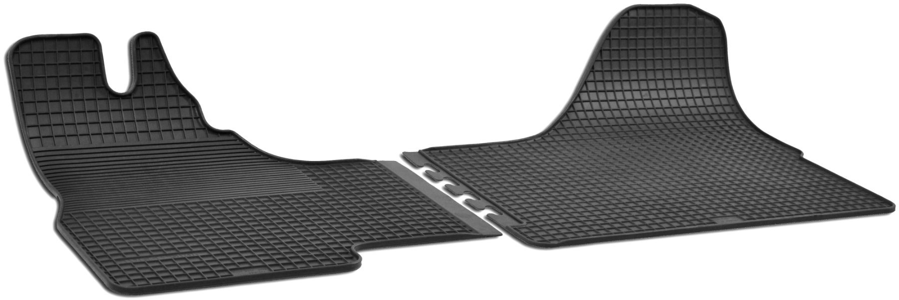DirtGuard rubberen voetmatten geschikt voor Iveco Daily III 11/1197-10/2009, Daily IV 05/2006-2012, Daily V 09/2011-02/2014