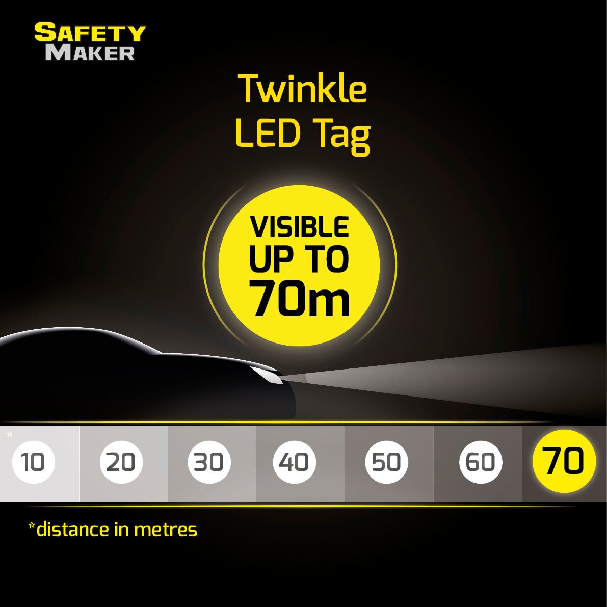 Twinkle LED Pendant yellow