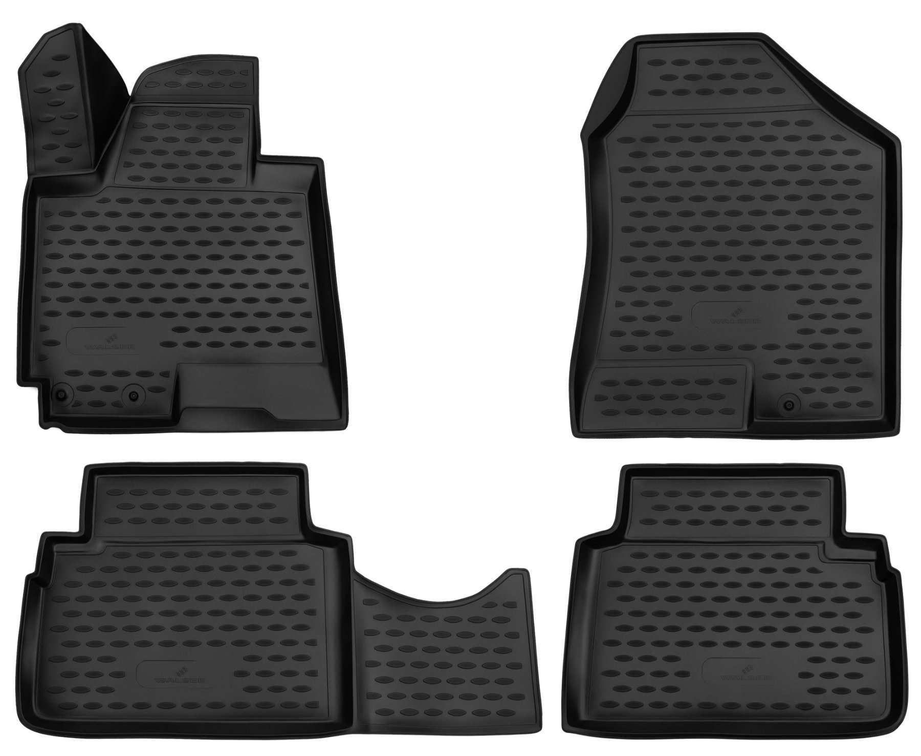 Tappetini in gomma per auto su misura XTR per Hyundai ix35 (LM, EL, ELH) 08/2009- Oggi
