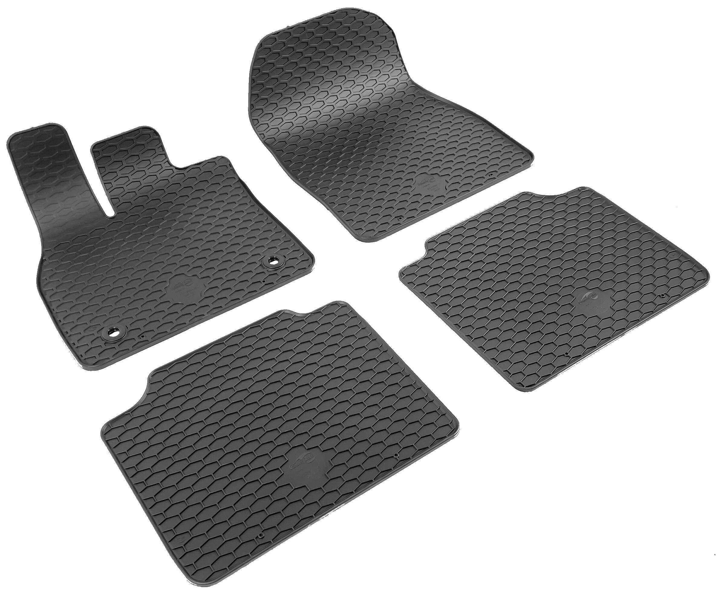 DirtGuard rubberen voetmatten geschikt voor Toyota bZ4X 12/2021-Vandaag, Subaru Solterra 06/2022-Vandaag