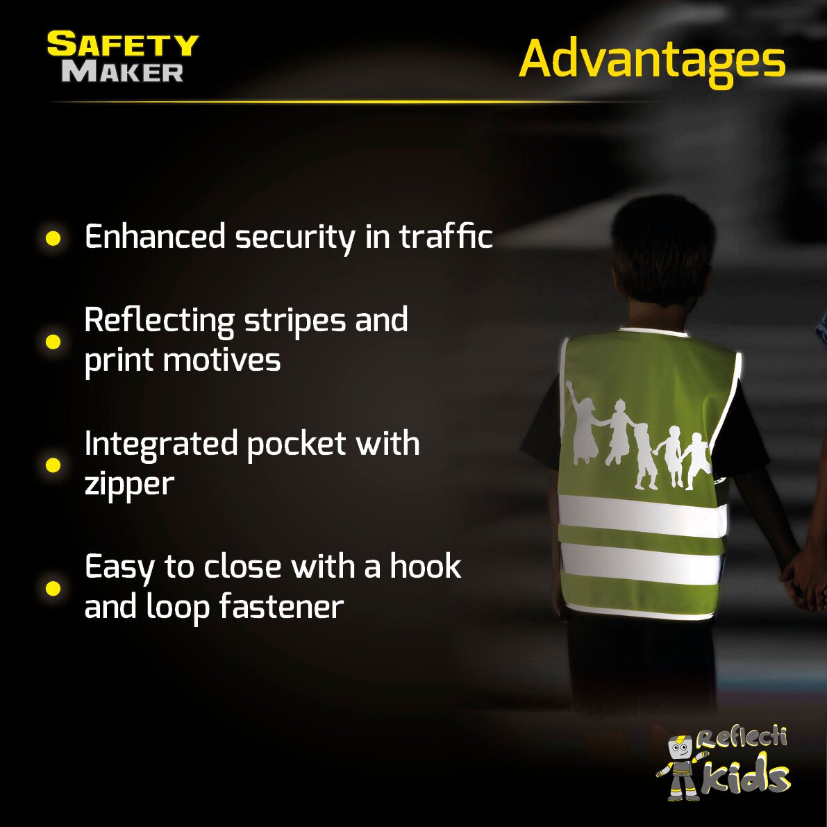 safety vest 3-6 years Jumping Kids