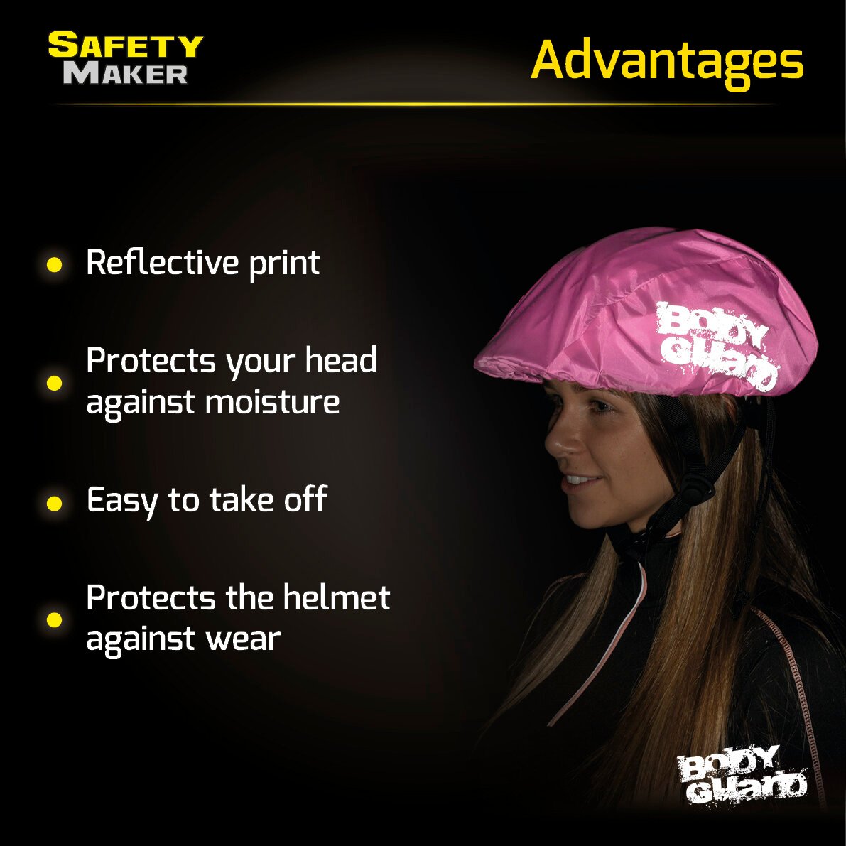 Helmet cover pink