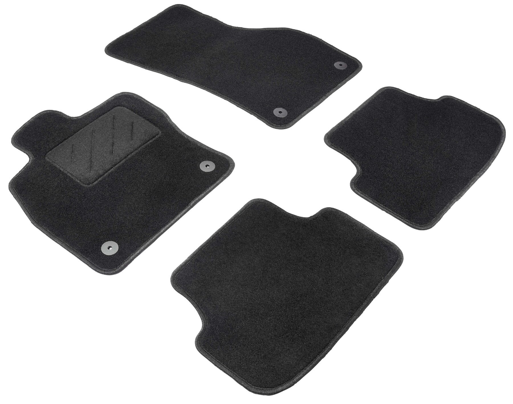 Naaldvilt Velours voetmatten geschikt voor VW Golf VII/VII Variant/Alltrack VII Variant 2012-03/2021, Golf VIII/VIII Variant/Alltrack VIII 2019-Vandaag