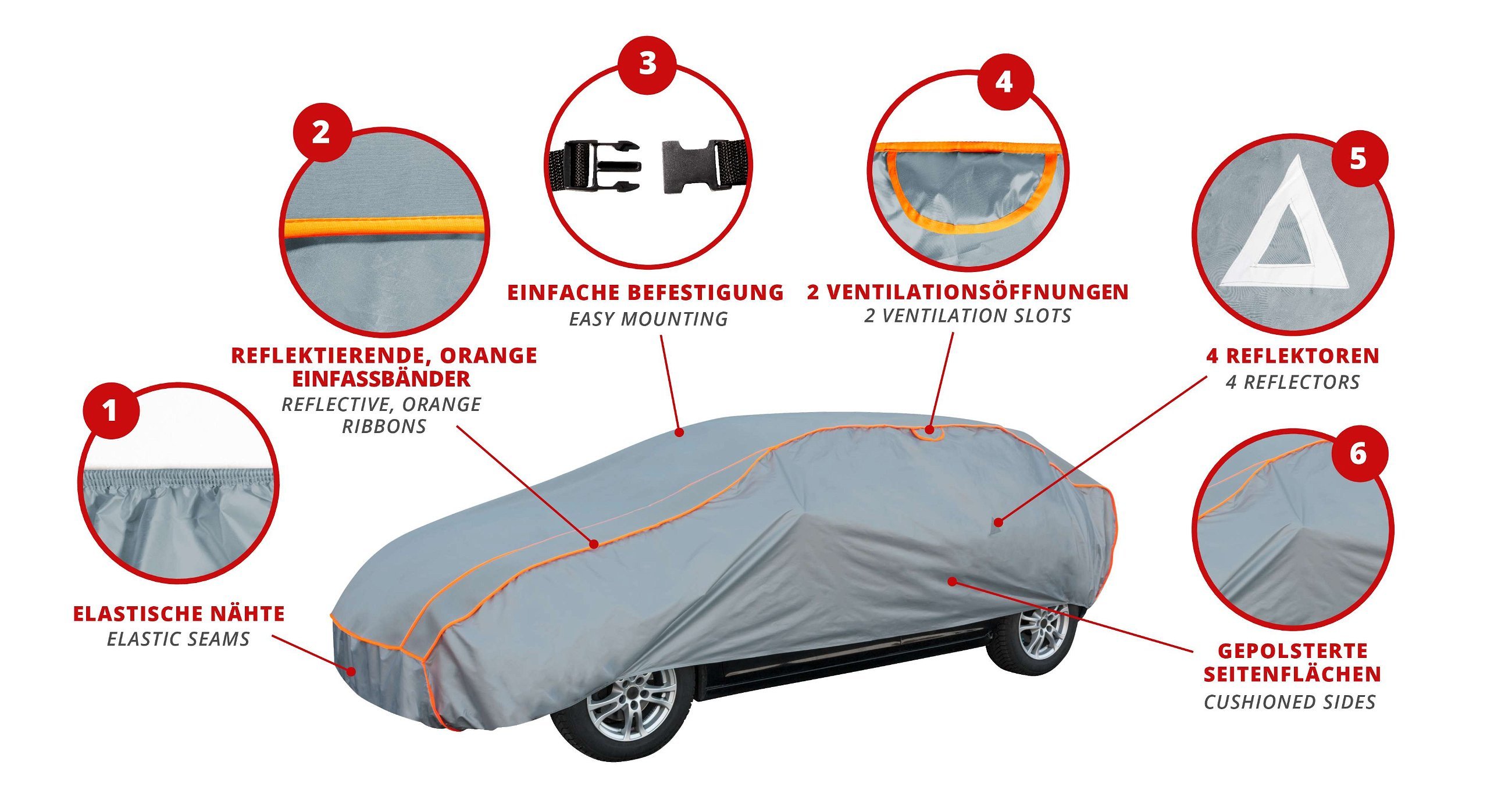 Hagelschutzplane Perma Protect Complete Größe S