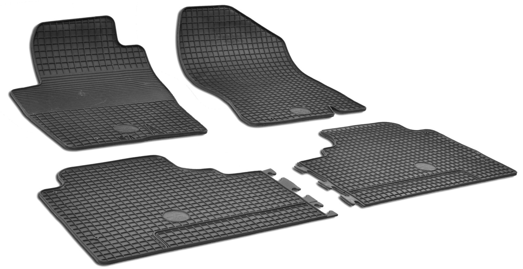 Tapis en caoutchouc DirtGuard pour Nissan Pathfinder, Nissan NP300 Navara Facelift 2007- auj.