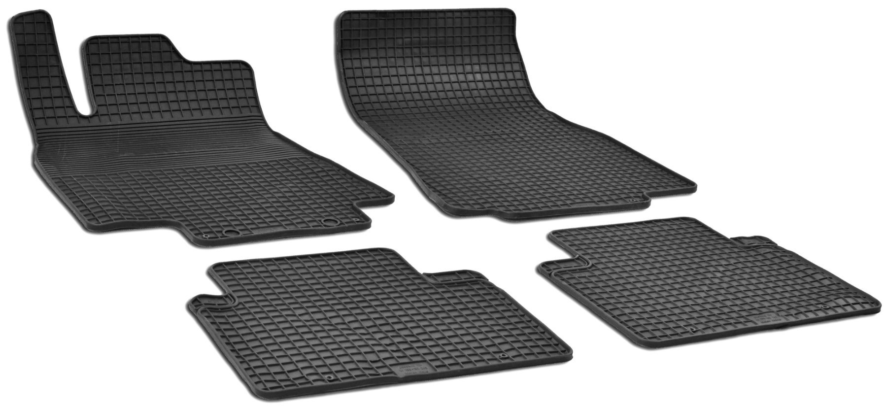 DirtGuard rubberen voetmatten geschikt voor Mercedes-Benz A-Klasse (W169) 09/2004-06/2012