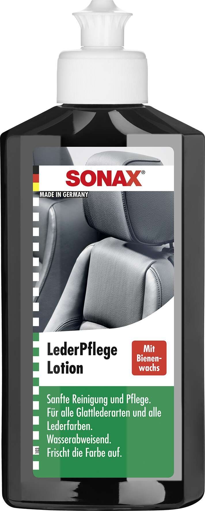 SONAX Lederverzorgingslotion 250 ml PET-flacon