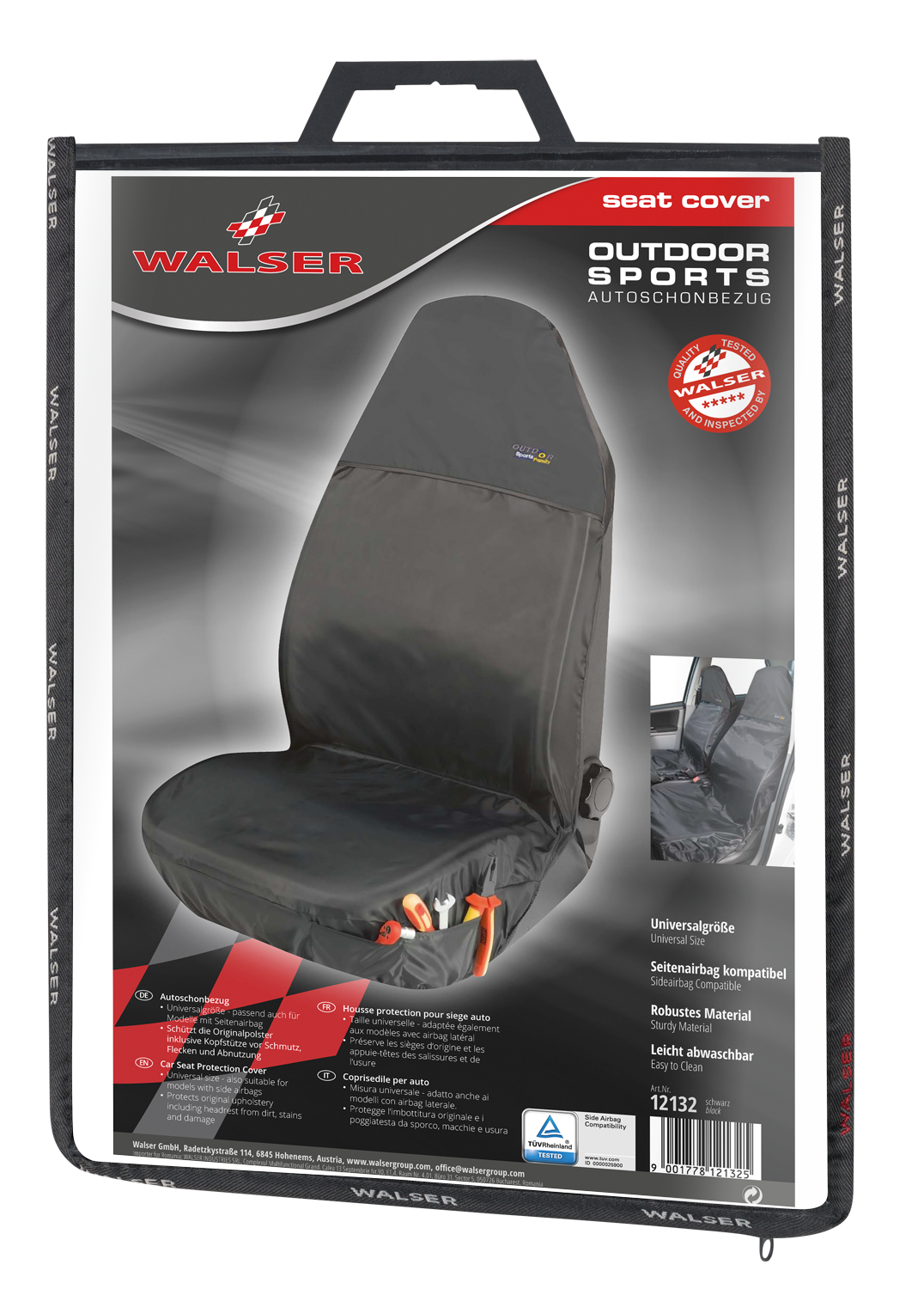 Outdoor Sports Seat cover universal size black