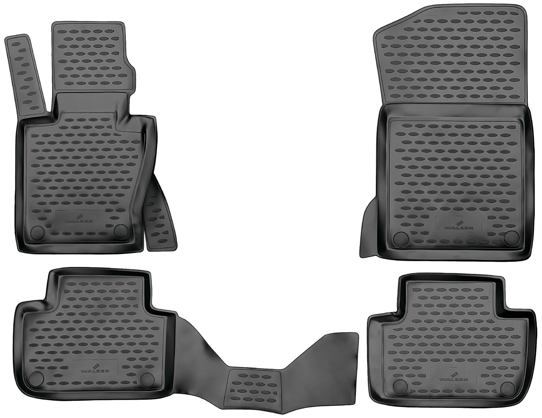 Tapis en caoutchouc XTR pour BMW X3 (E83) 2003 - 2011