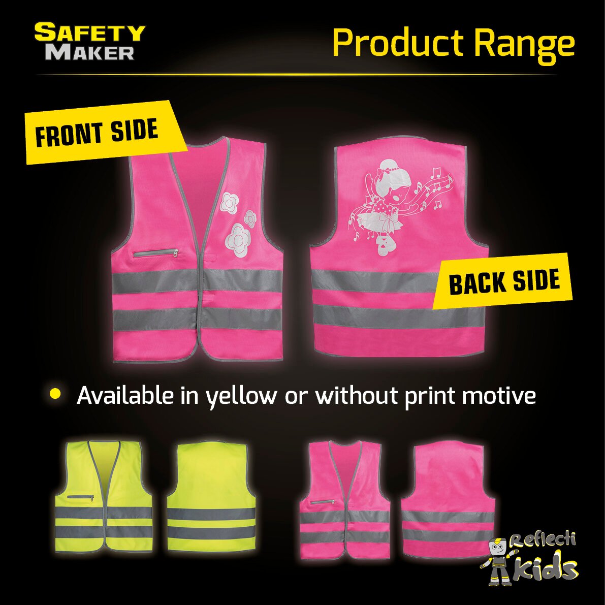safety vest 3-6 years Ballet Doll