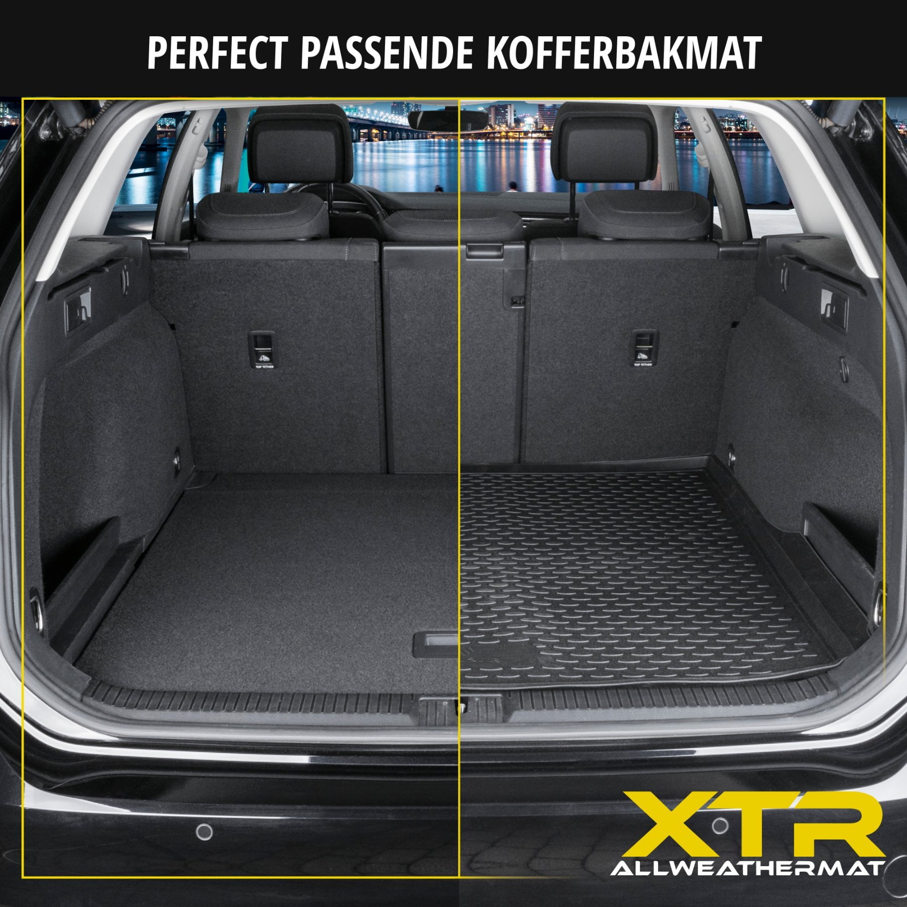 Kofferbakmat XTR geschikt voor Ford S-MAX (WA6) 5 zitplaatsen 2006 - 2014