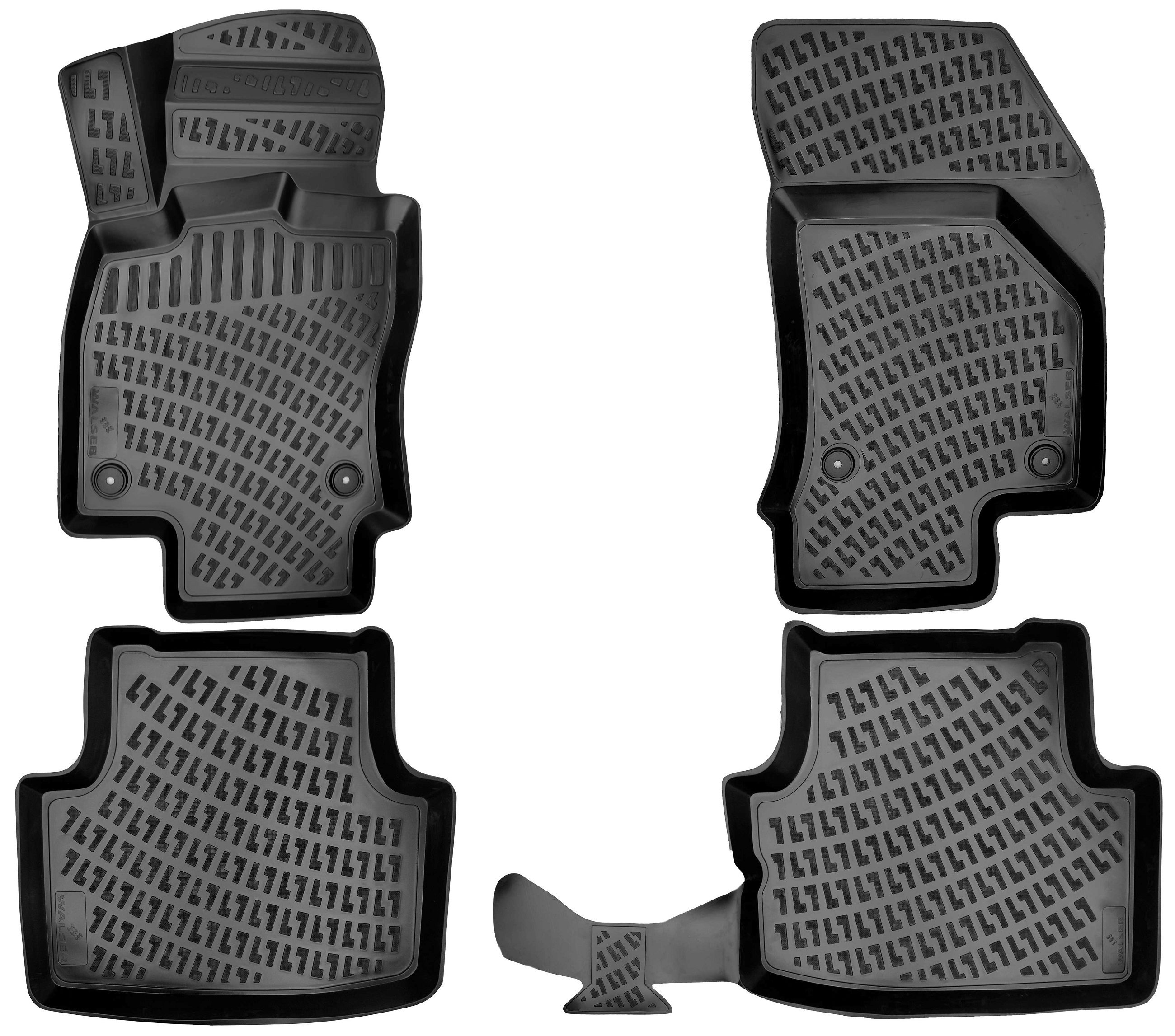 Tapis en caoutchouc NXT pour Skoda Octavia III 11/2012-2020, Octavia III Combi 11/2012-auj.