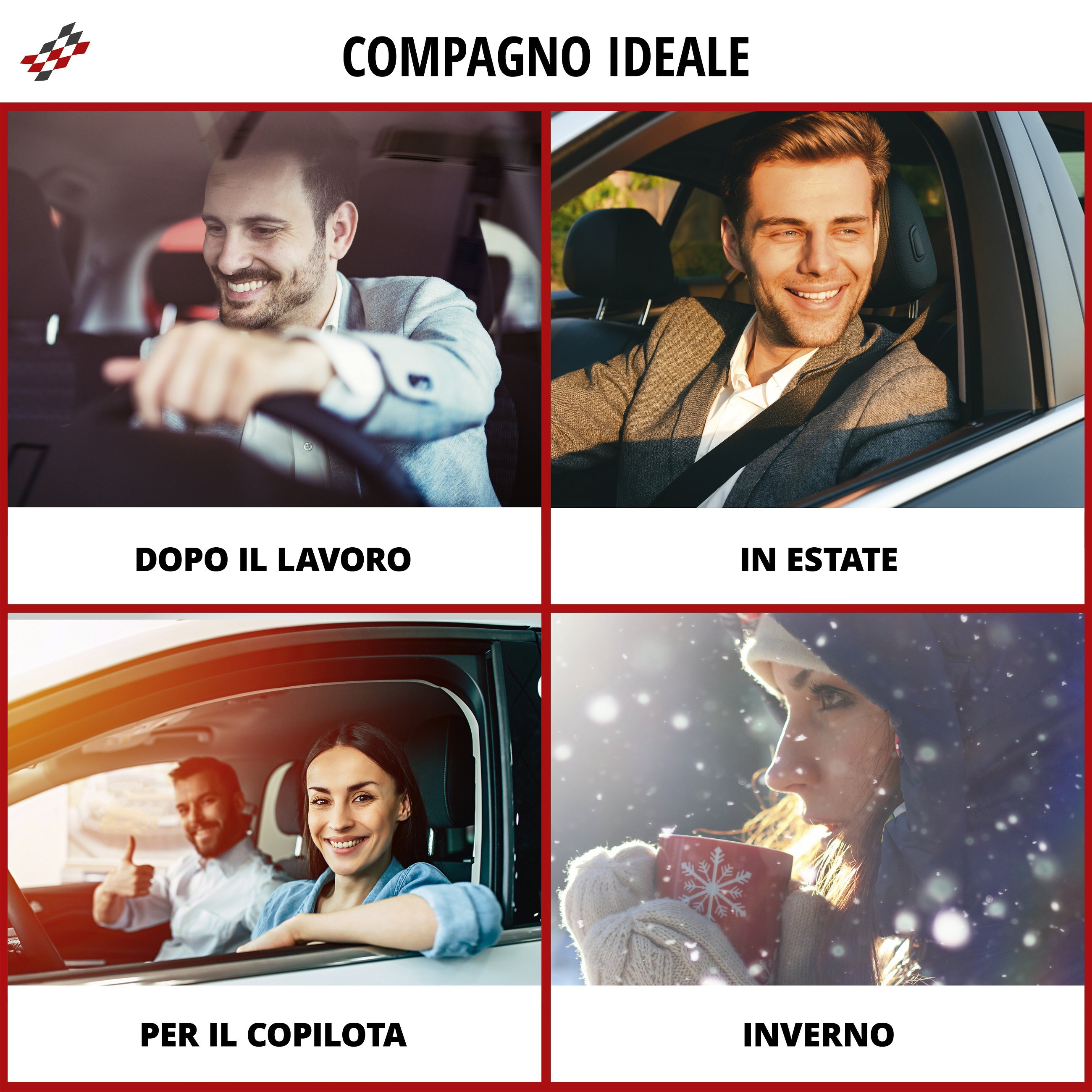 sedile riscaldamento Coprisedili Coprisedili auto Cool Heat con massaggio nero