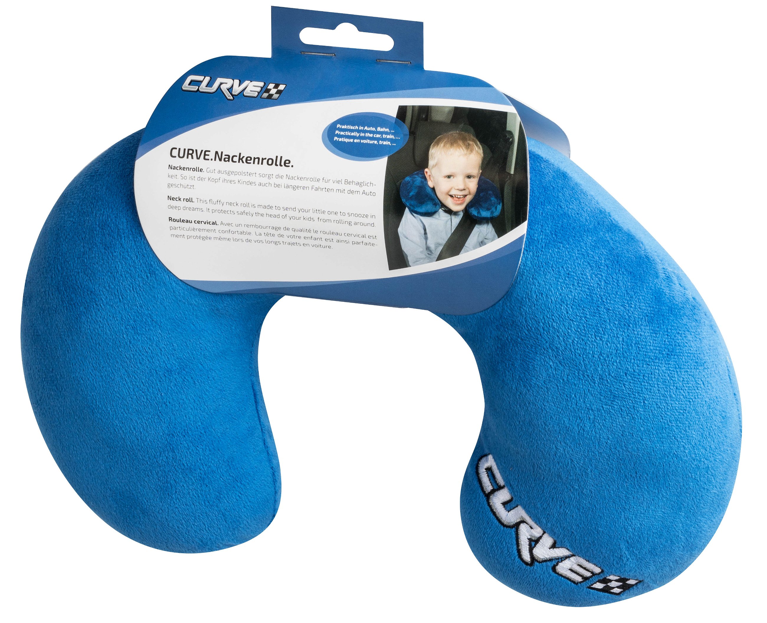 Curve mini bolster blue from 3-4 years