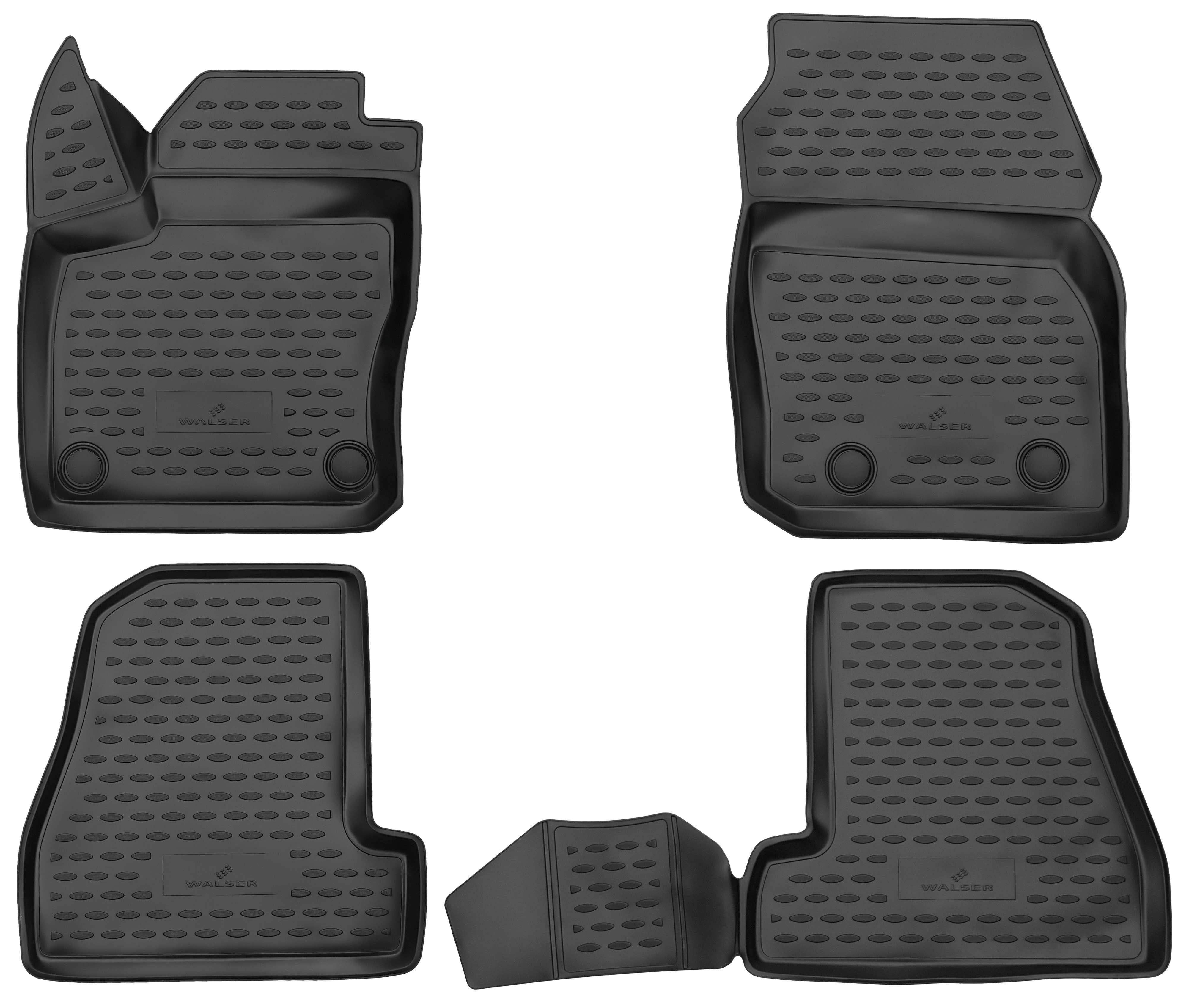 XTR Rubber Mats for Ford Focus III 07/2010-Today