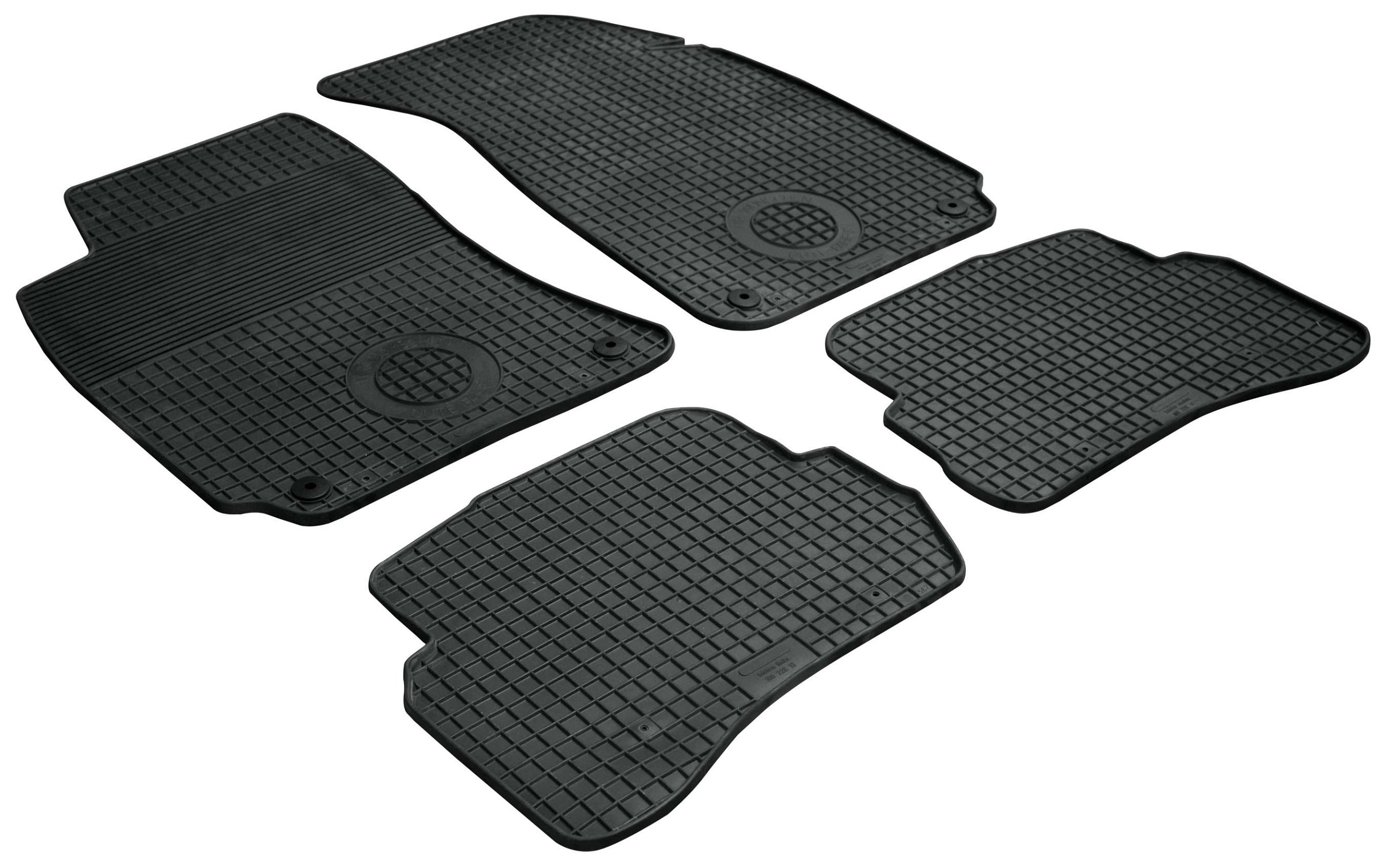 Tapis en caoutchouc pour Ford Focus de l'modèle 11/2001 - 02/2005