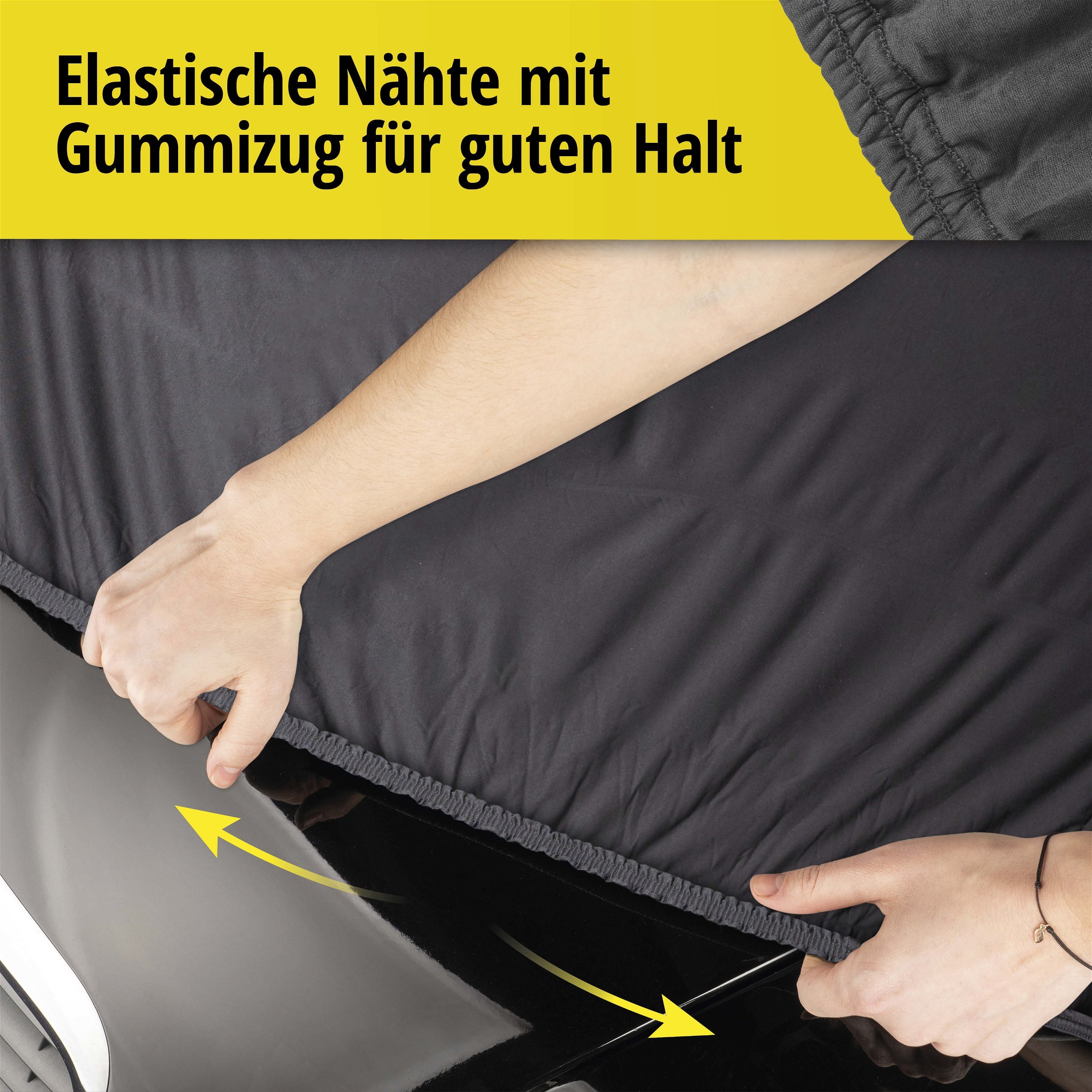 Autoplane Abdeckplane Indoor Soft Premium Größe 7 schwarz